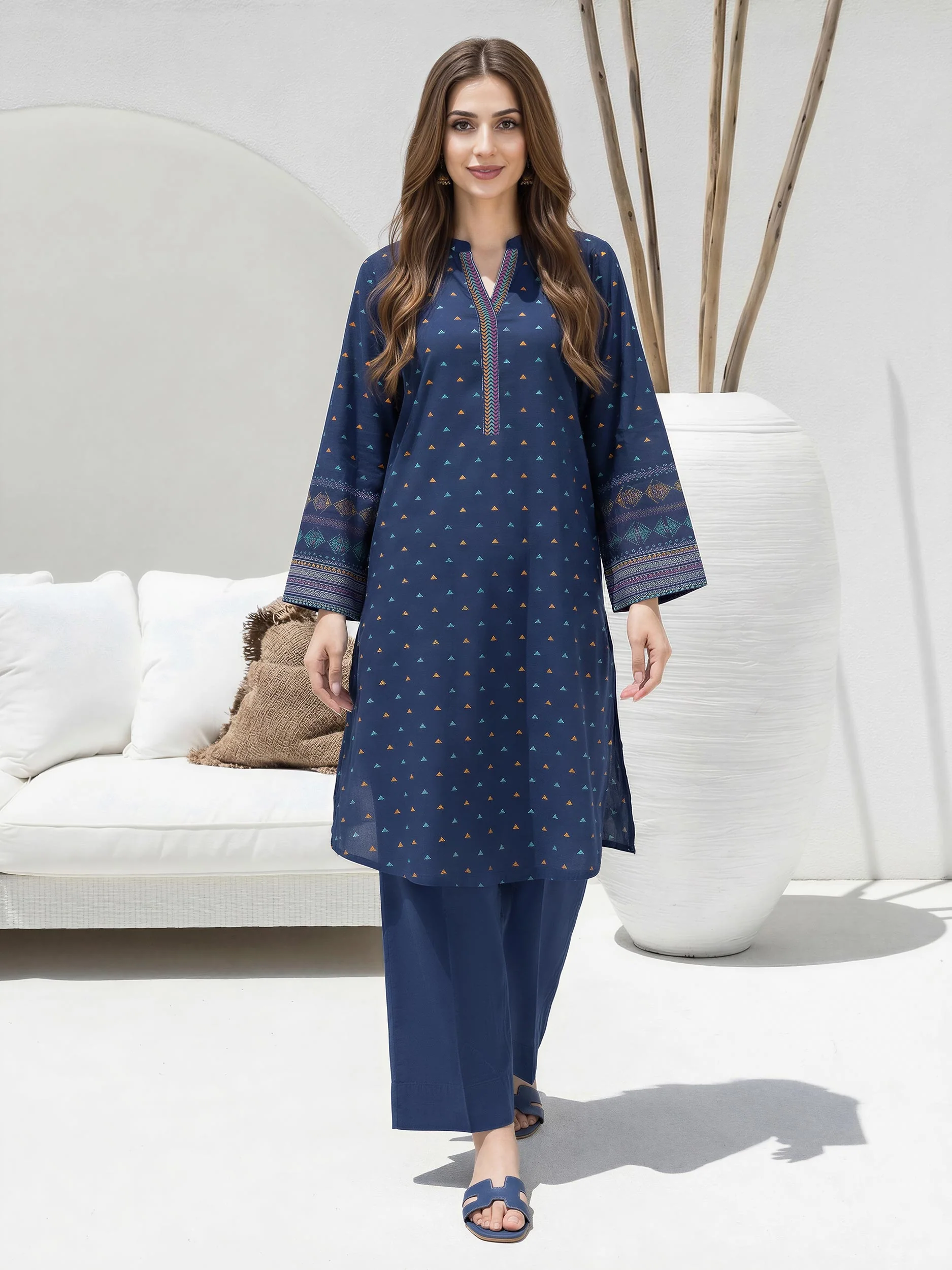 Lawn Shirt (Unstitched) - Image 2