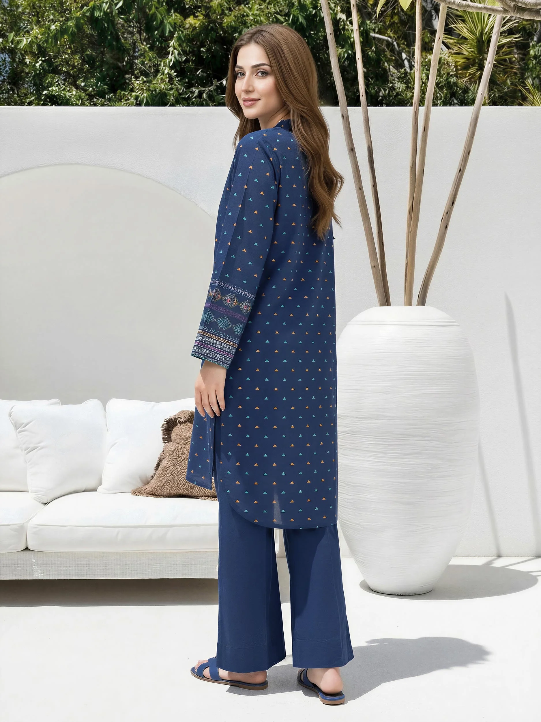 Lawn Shirt (Unstitched) - Image 3