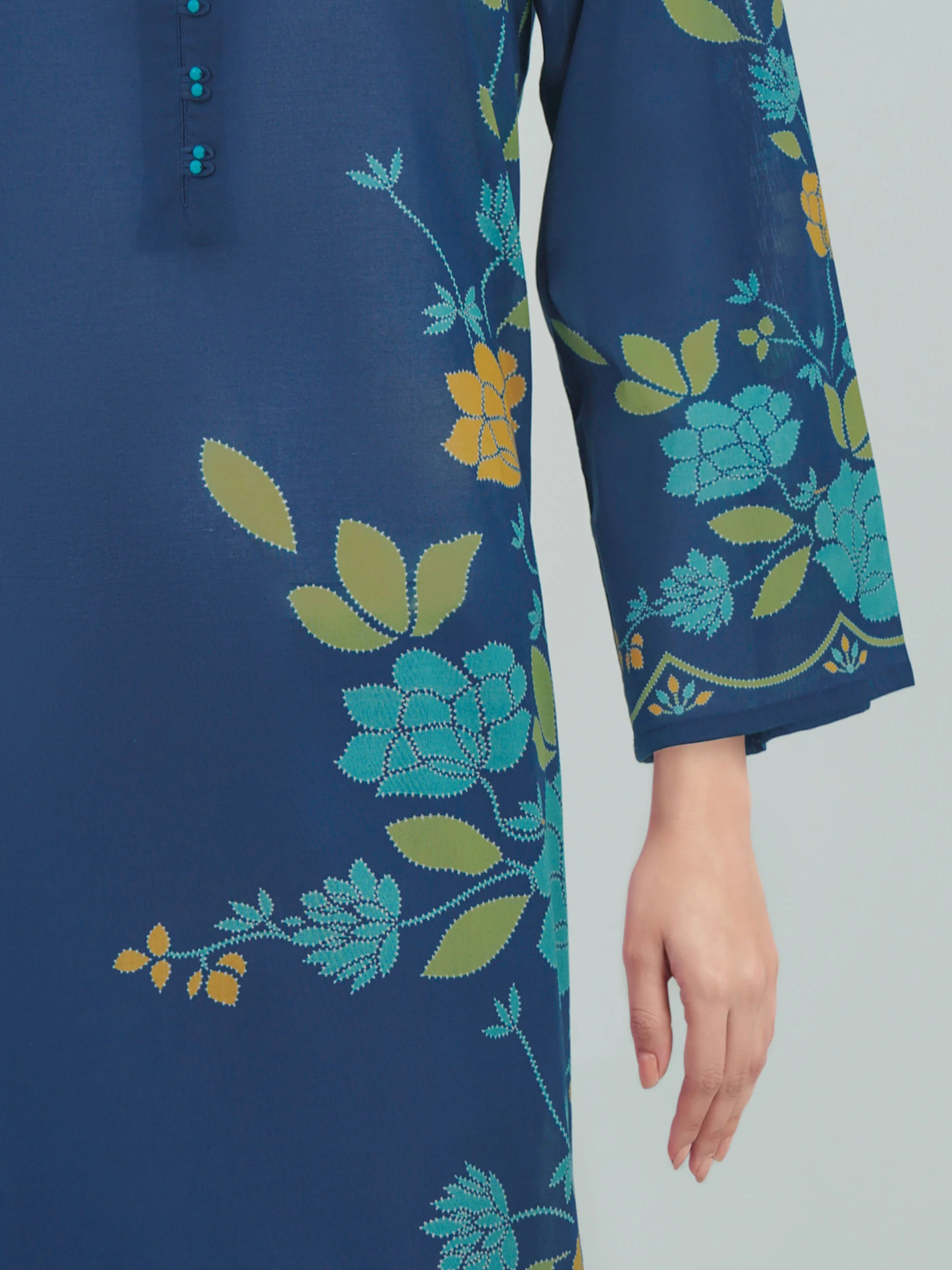 2 Piece Lawn Suit- Printed (Unstitched) - Image 5