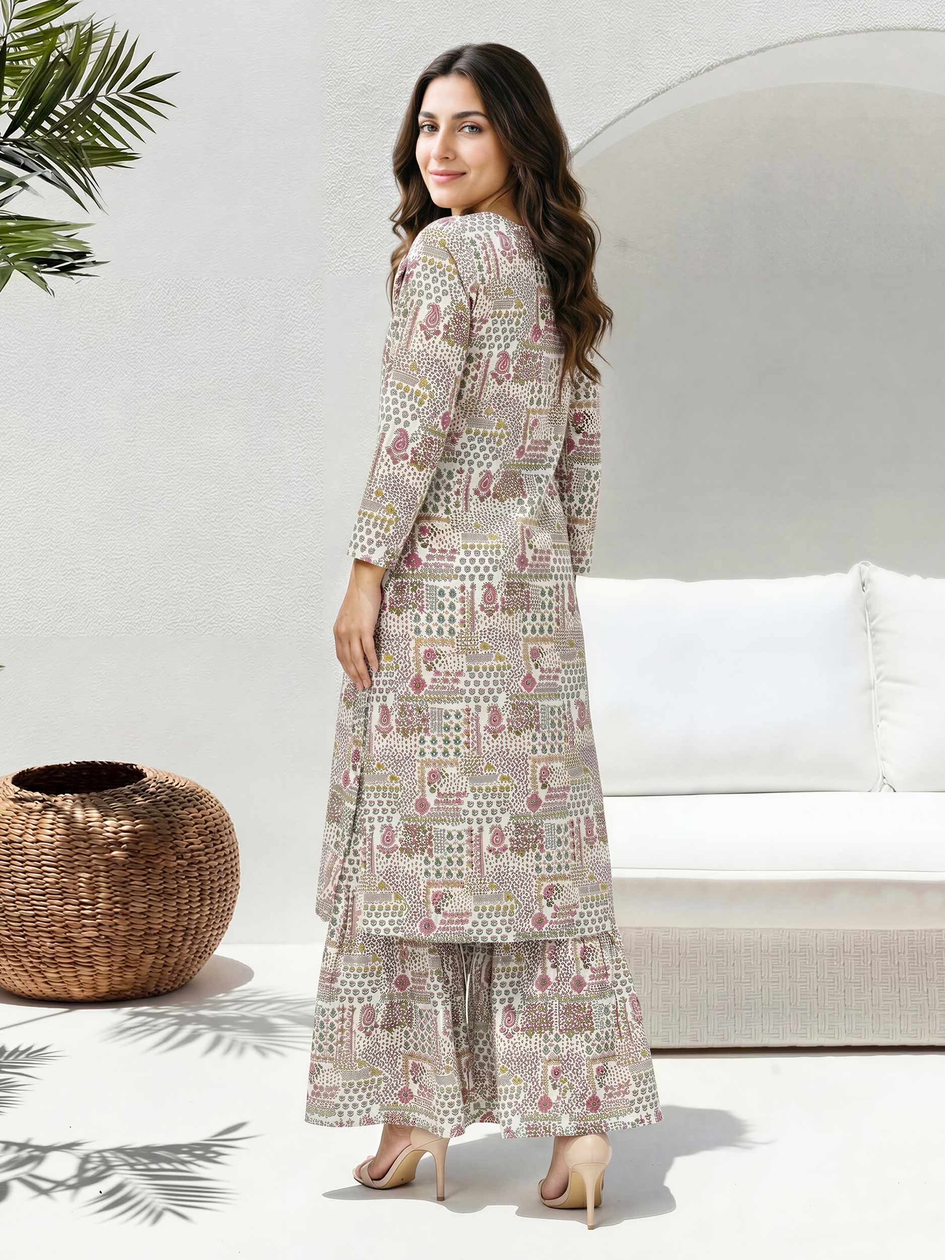 Lawn Shirt (Unstitched) - Image 3