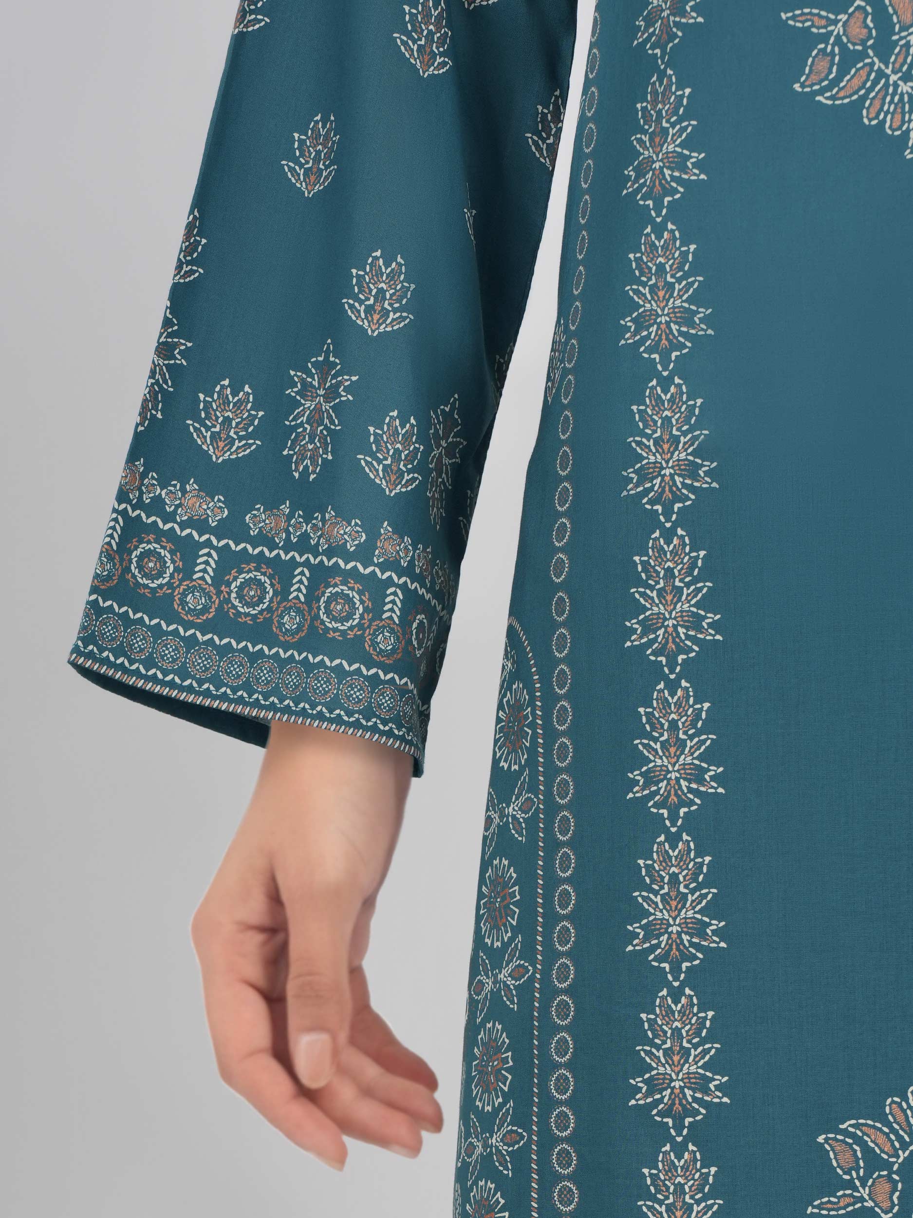 3 Piece Lawn Suit (Unstitched) - Image 5