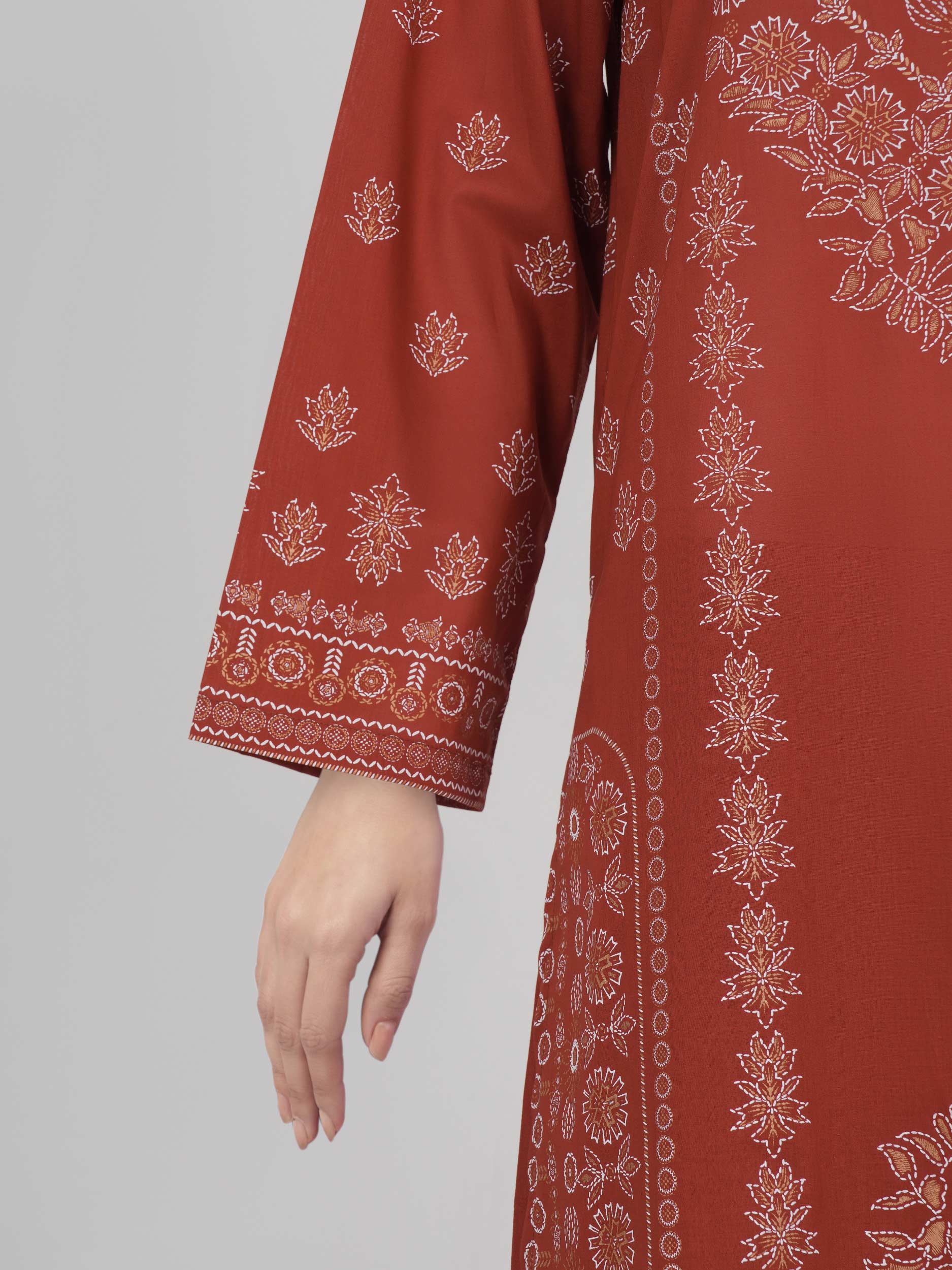 3 Piece Lawn Suit (Unstitched) - Image 5