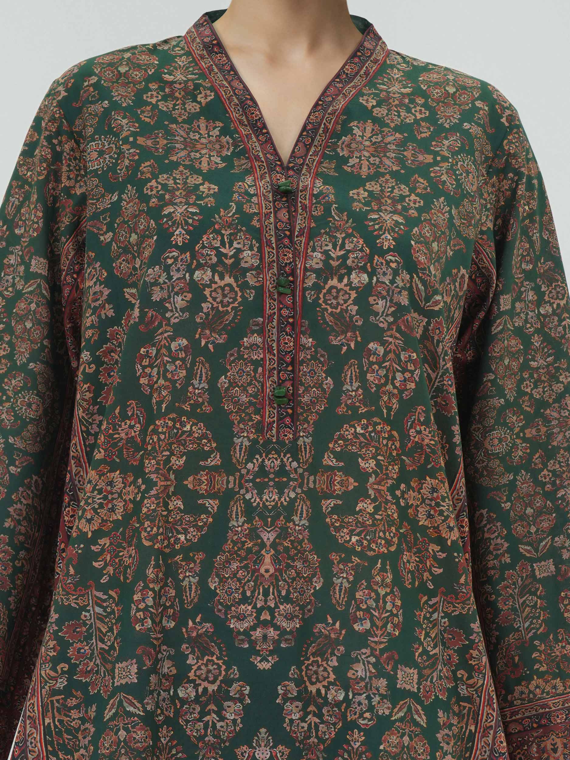 3 Piece Lawn Suit (Unstitched) - Image 4