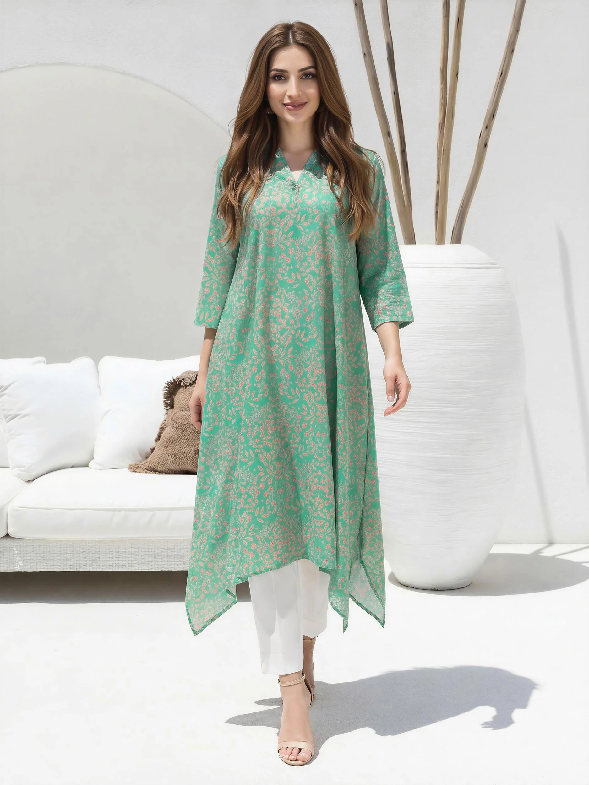Lawn Shirt (Unstitched) - Image 2