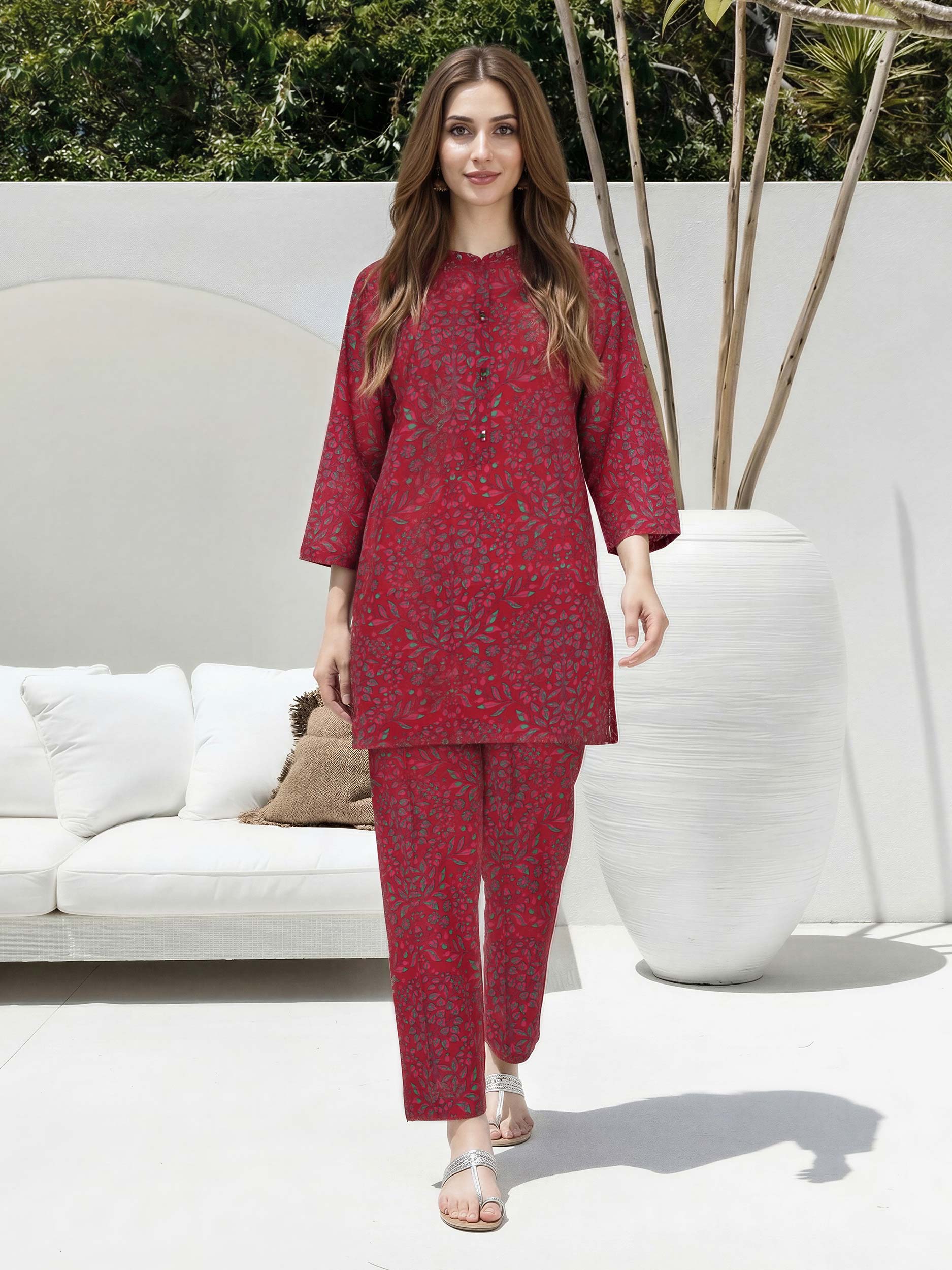 Lawn Shirt (Unstitched) - Image 2