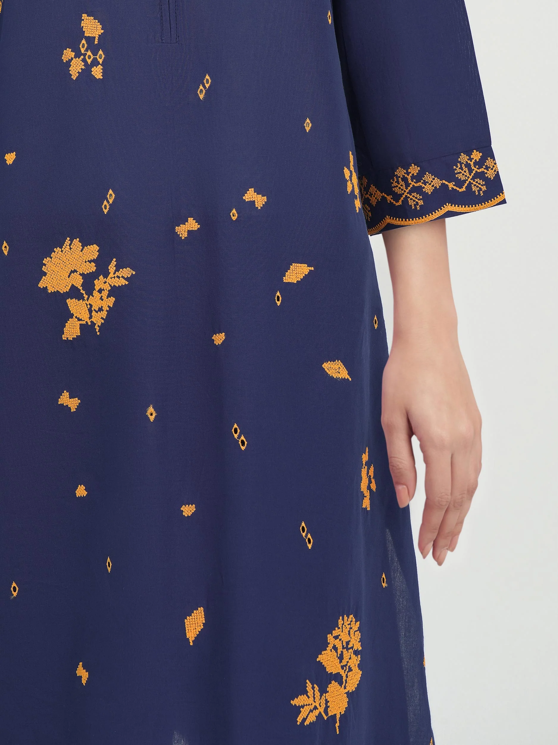 2 Piece Lawn Suit- Embroidered (Unstitched) - Image 6
