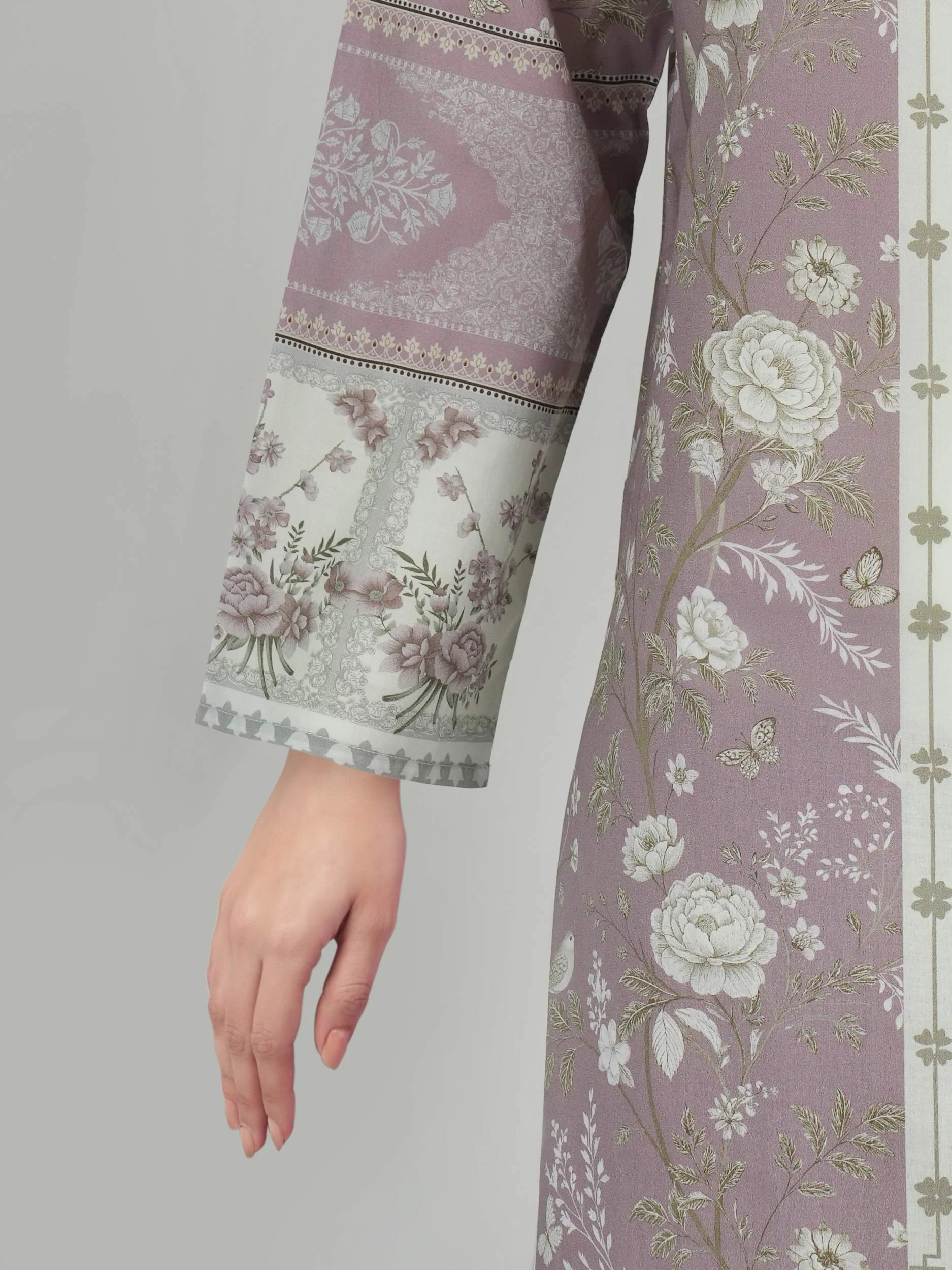 3 Piece Lawn Suit (Unstitched) - Image 5