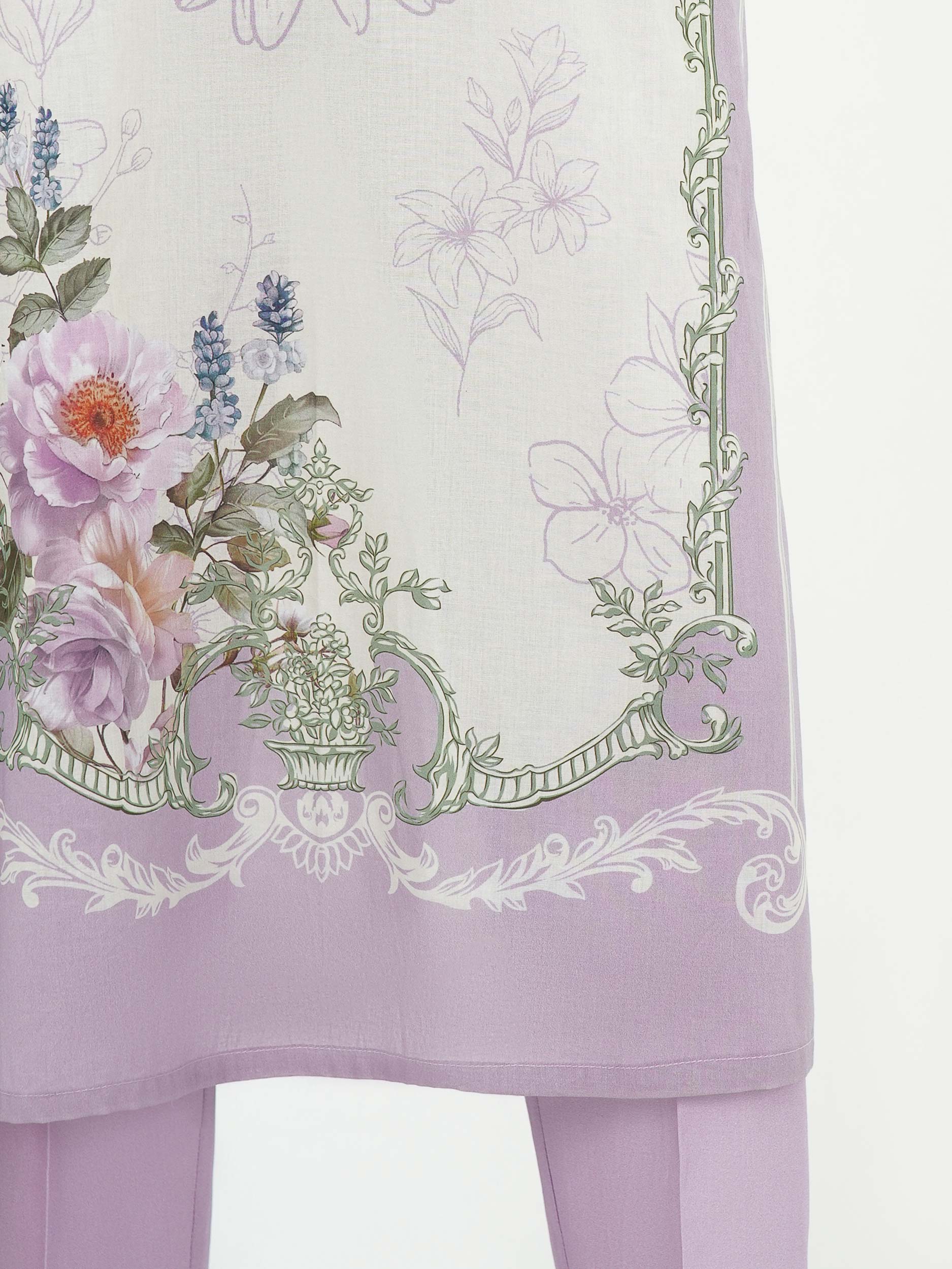3 Piece Lawn Suit-Embroidered (Unstitched) - Image 5