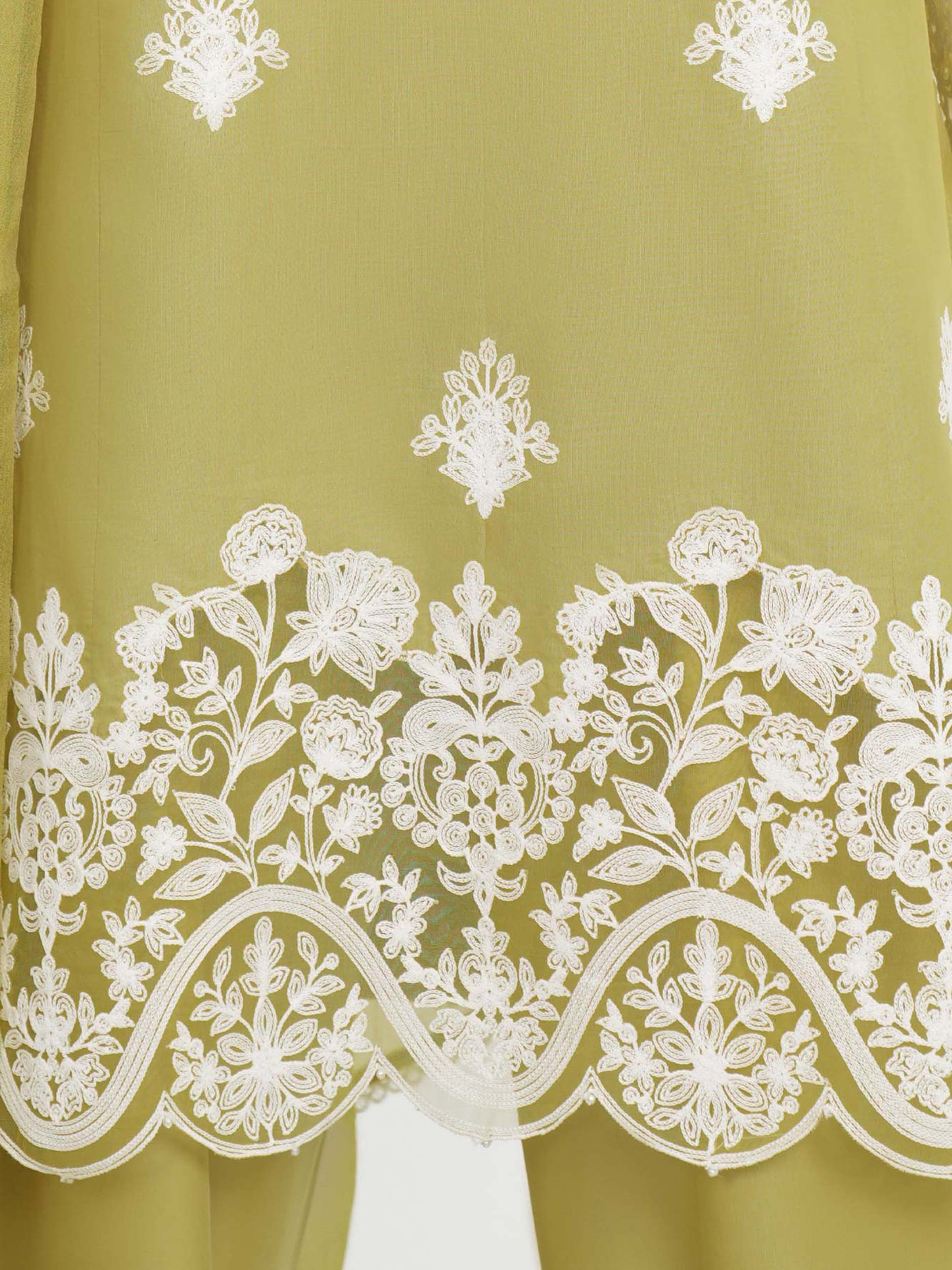 3 Piece Lawn Suit-Embroidered (Unstitched) - Image 5