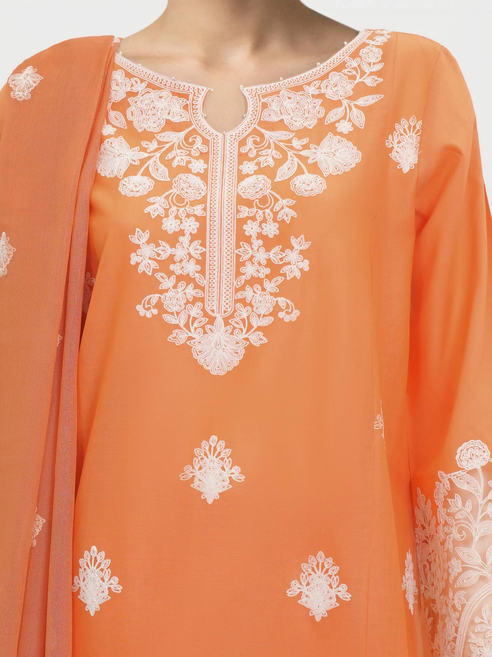 3 Piece Lawn Suit-Embroidered (Unstitched) - Image 3