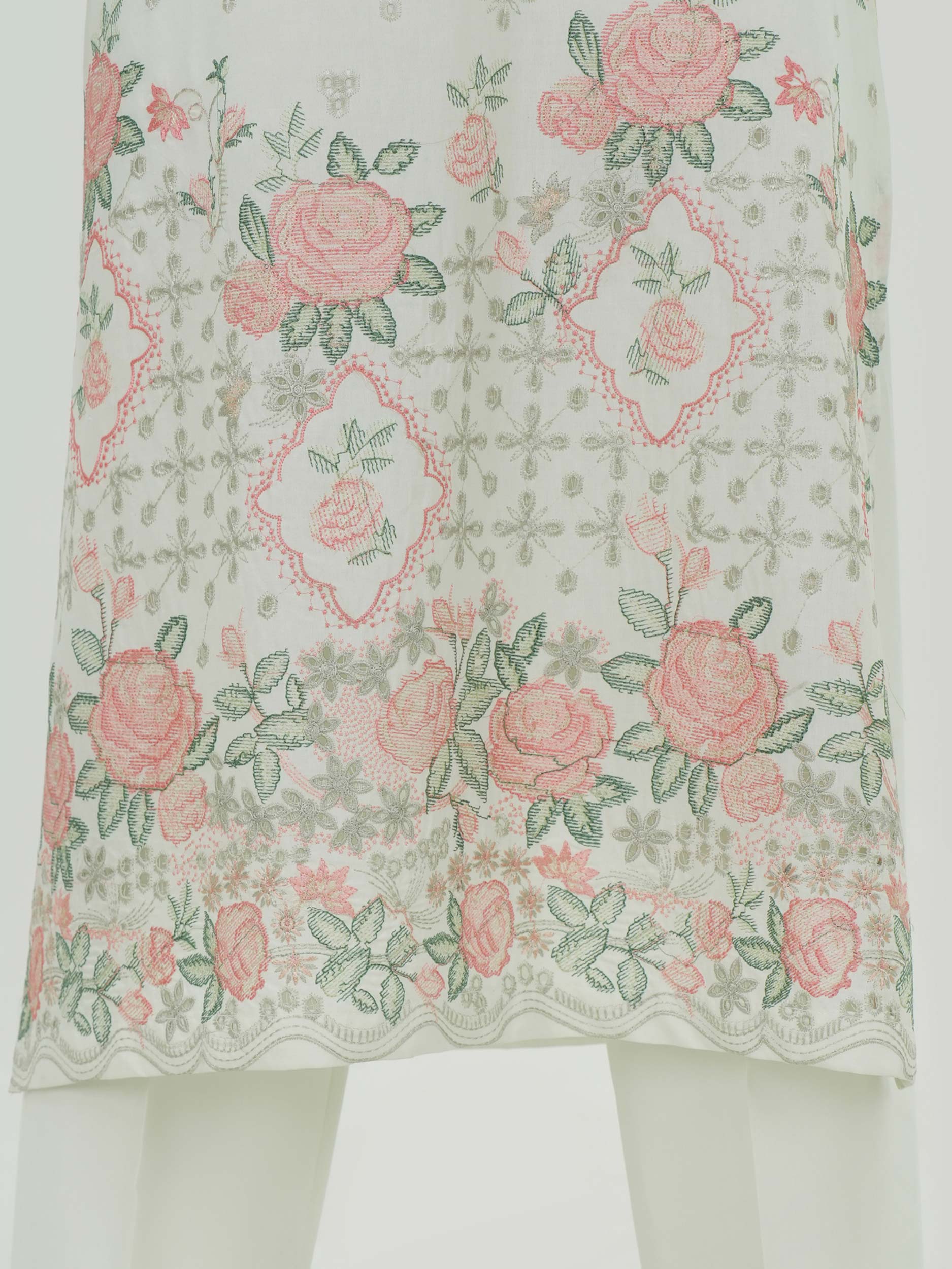 3 Piece Lawn Suit- Embroidered (Unstitched) - Image 6