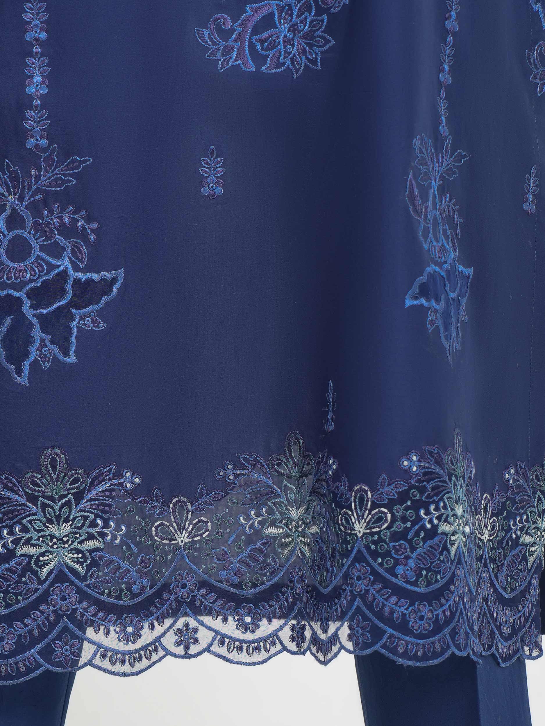3 Piece Lawn Suit-Embroidered (Unstitched) - Image 10