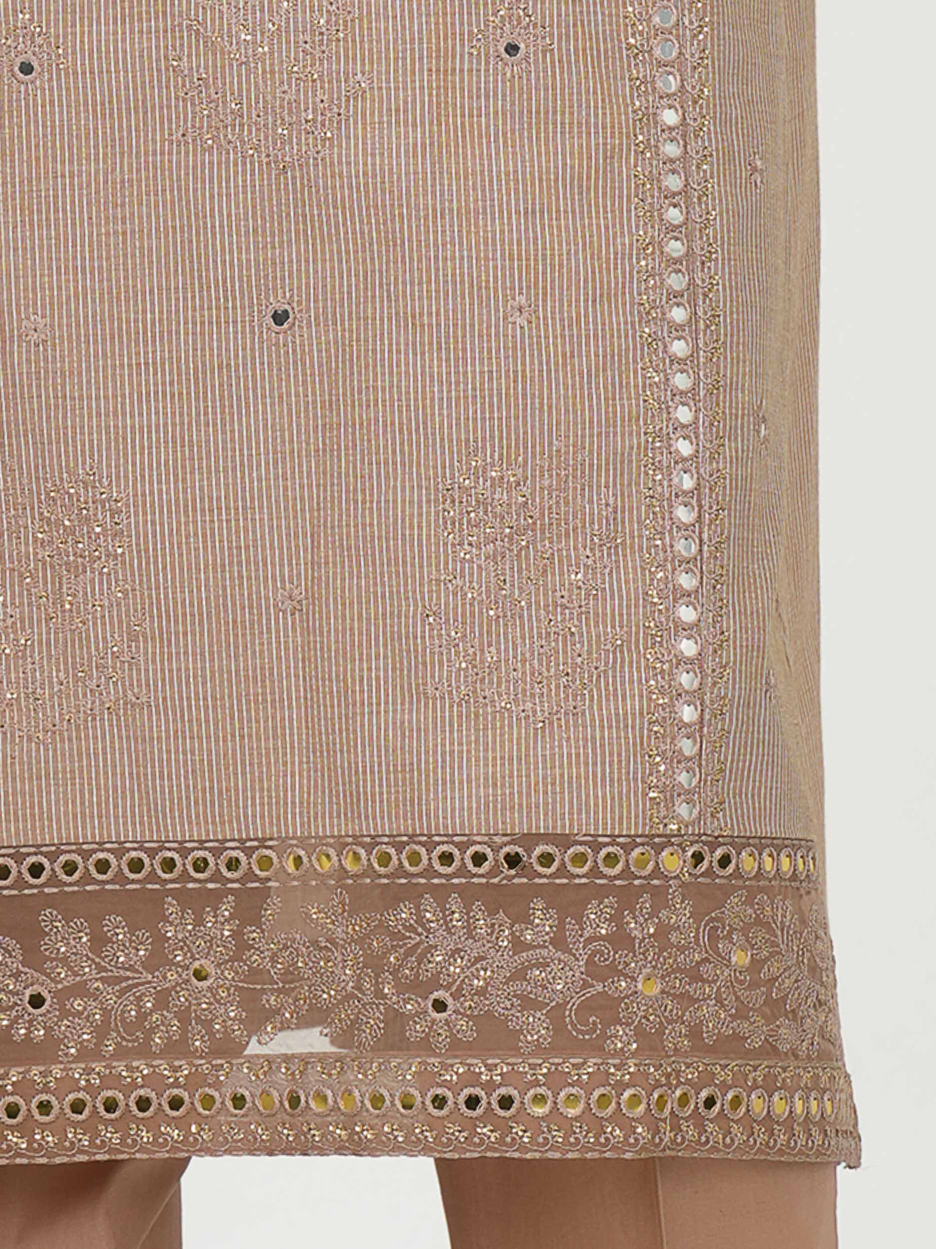 3 Piece Lawn Missouri Suit- Embroidered (Unstitched) - Image 6