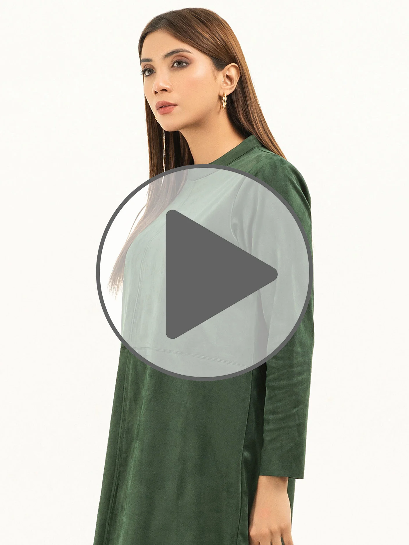 Suede Short Dress - Image 6