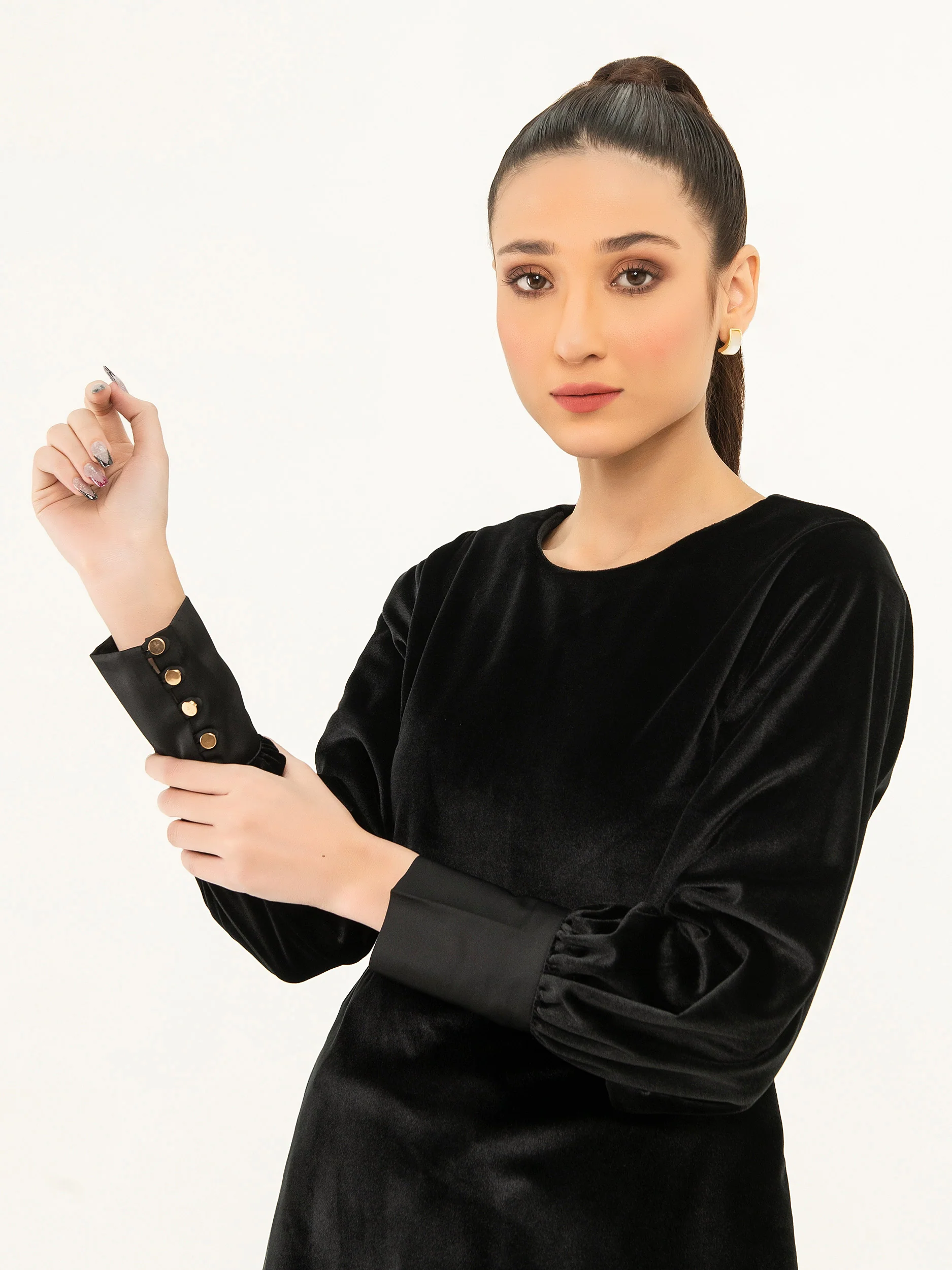 Dyed Velvet Top - Image 2