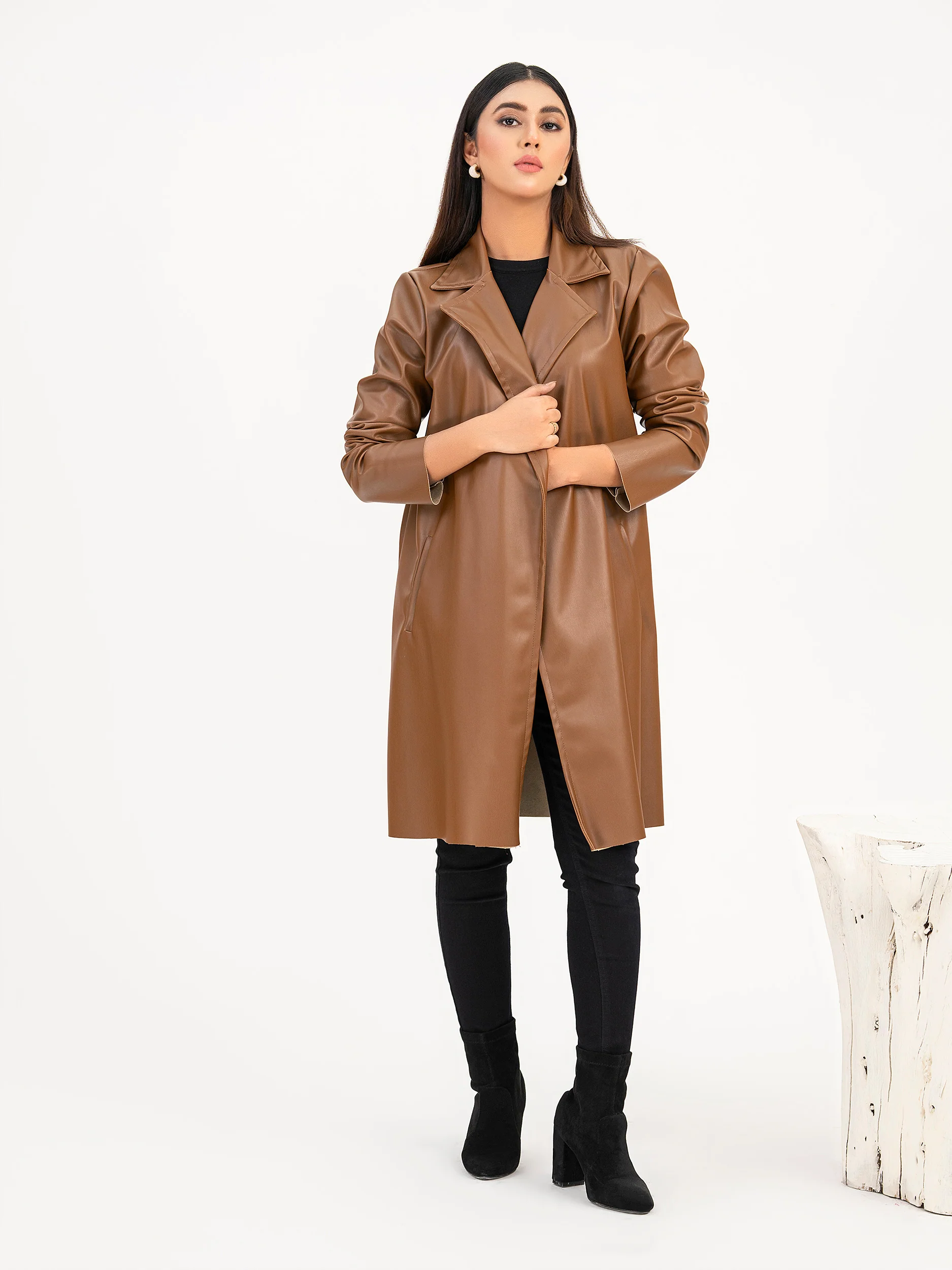 Leather Coat - Image 2