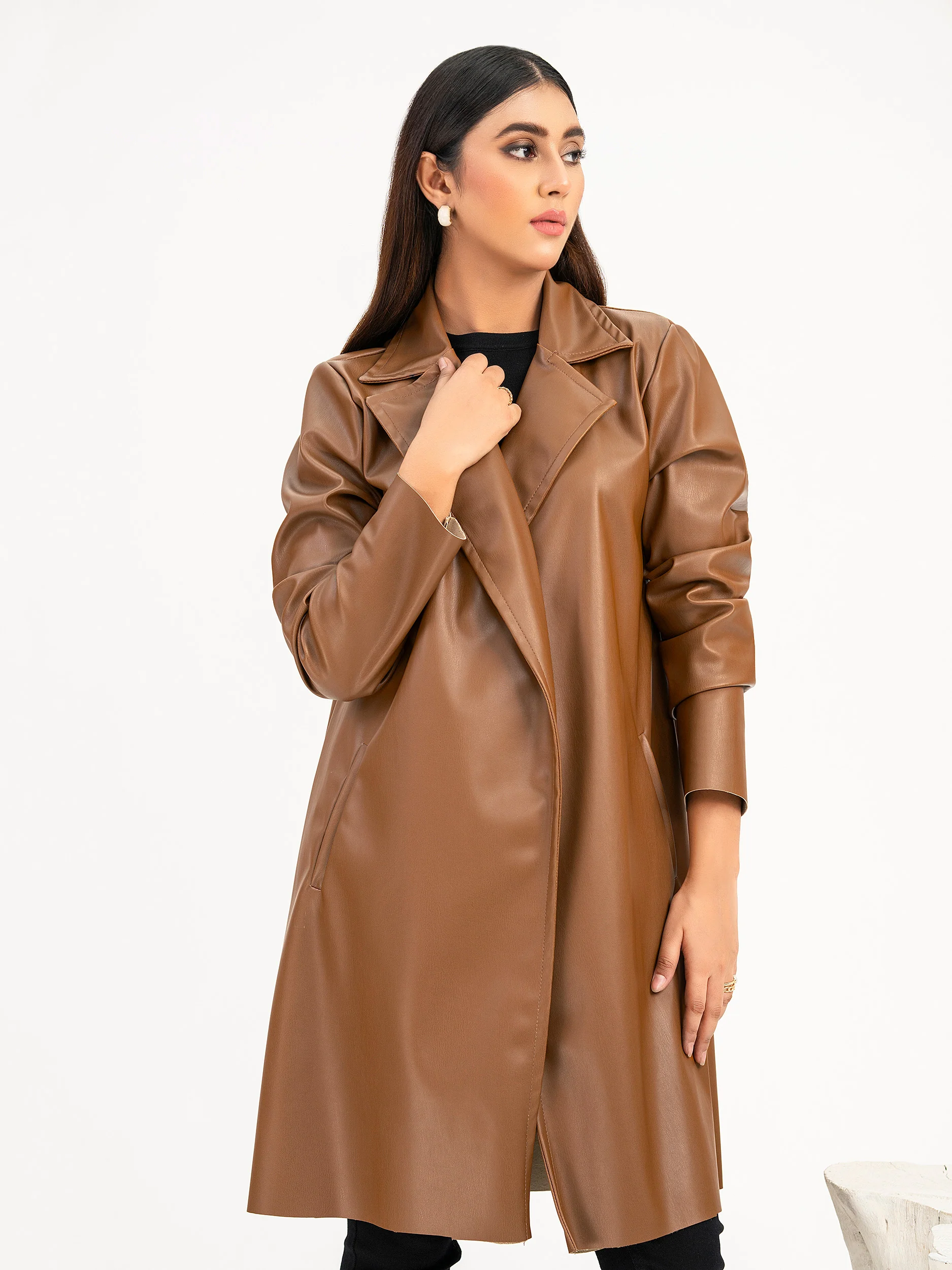 Leather Coat - Image 3