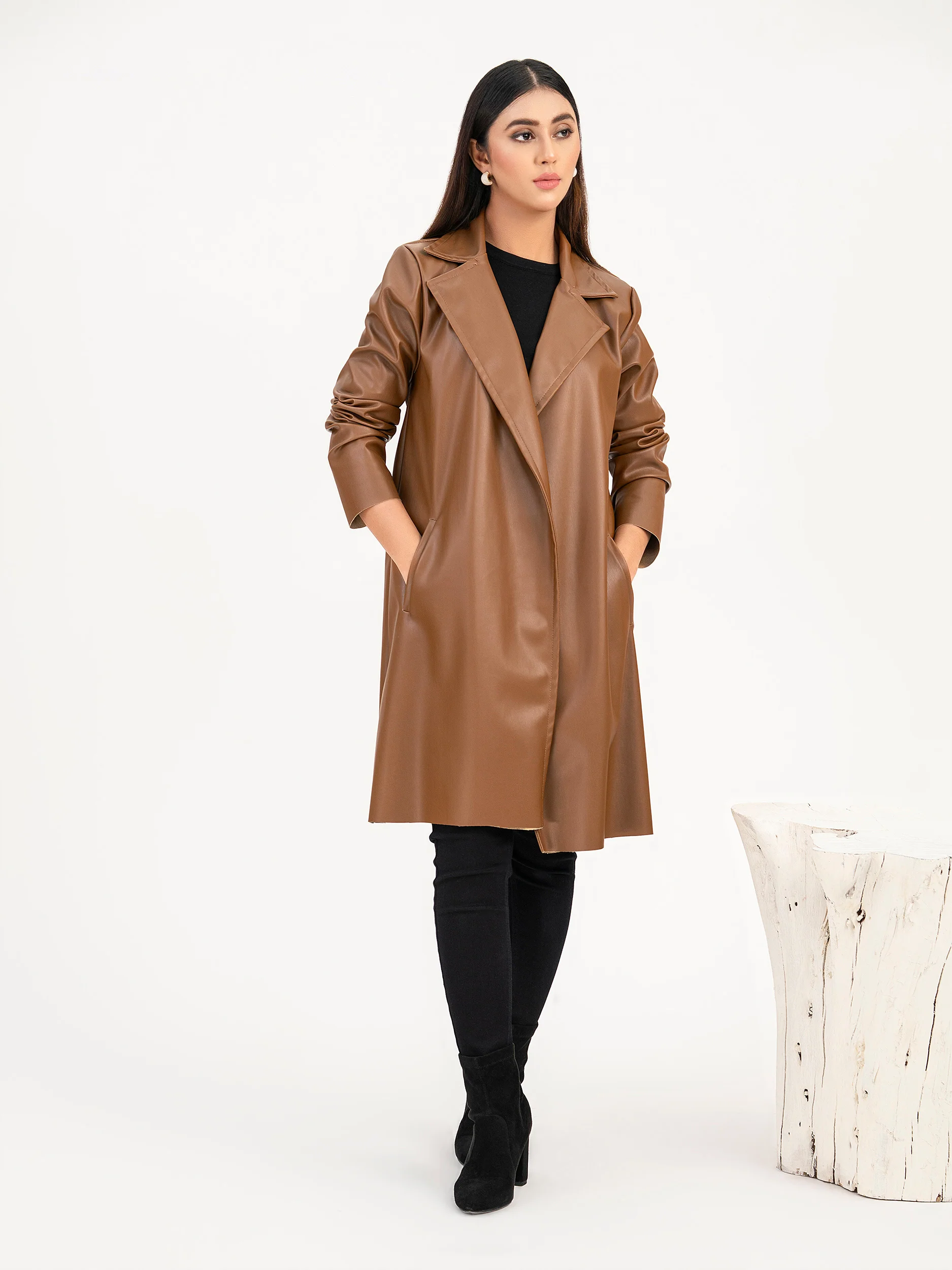 Leather Coat - Image 4