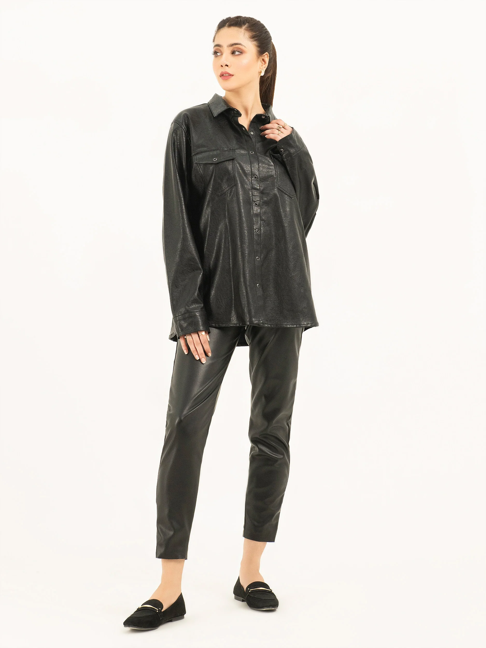 Buttoned Shacket - Image 4