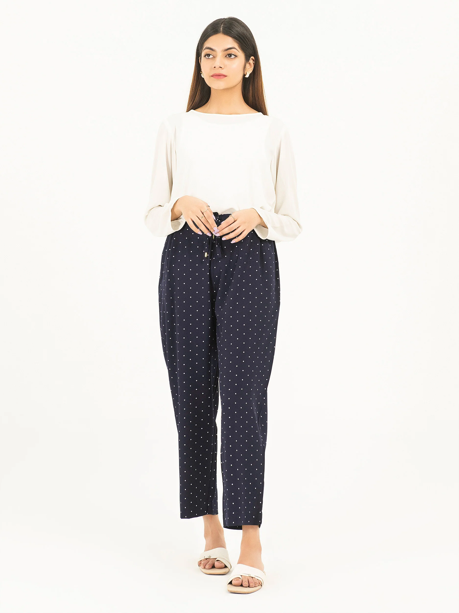 Printed Viscose Pants - Image 2
