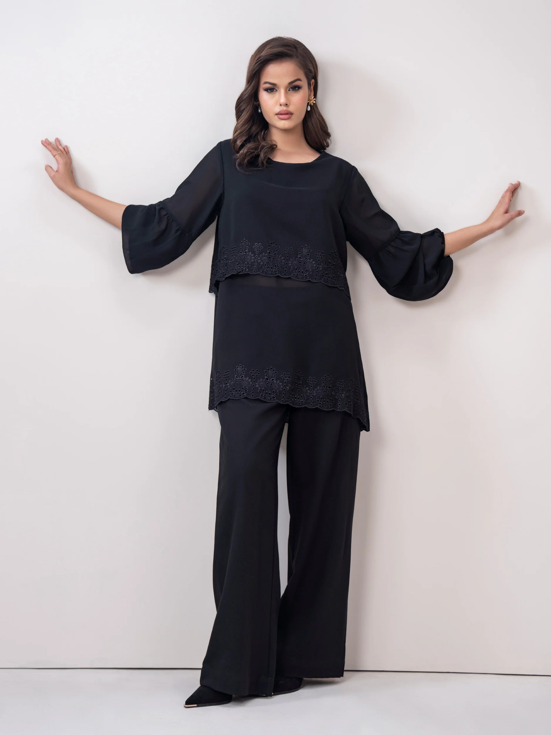 Chiffon Top- Embroidered - Image 2