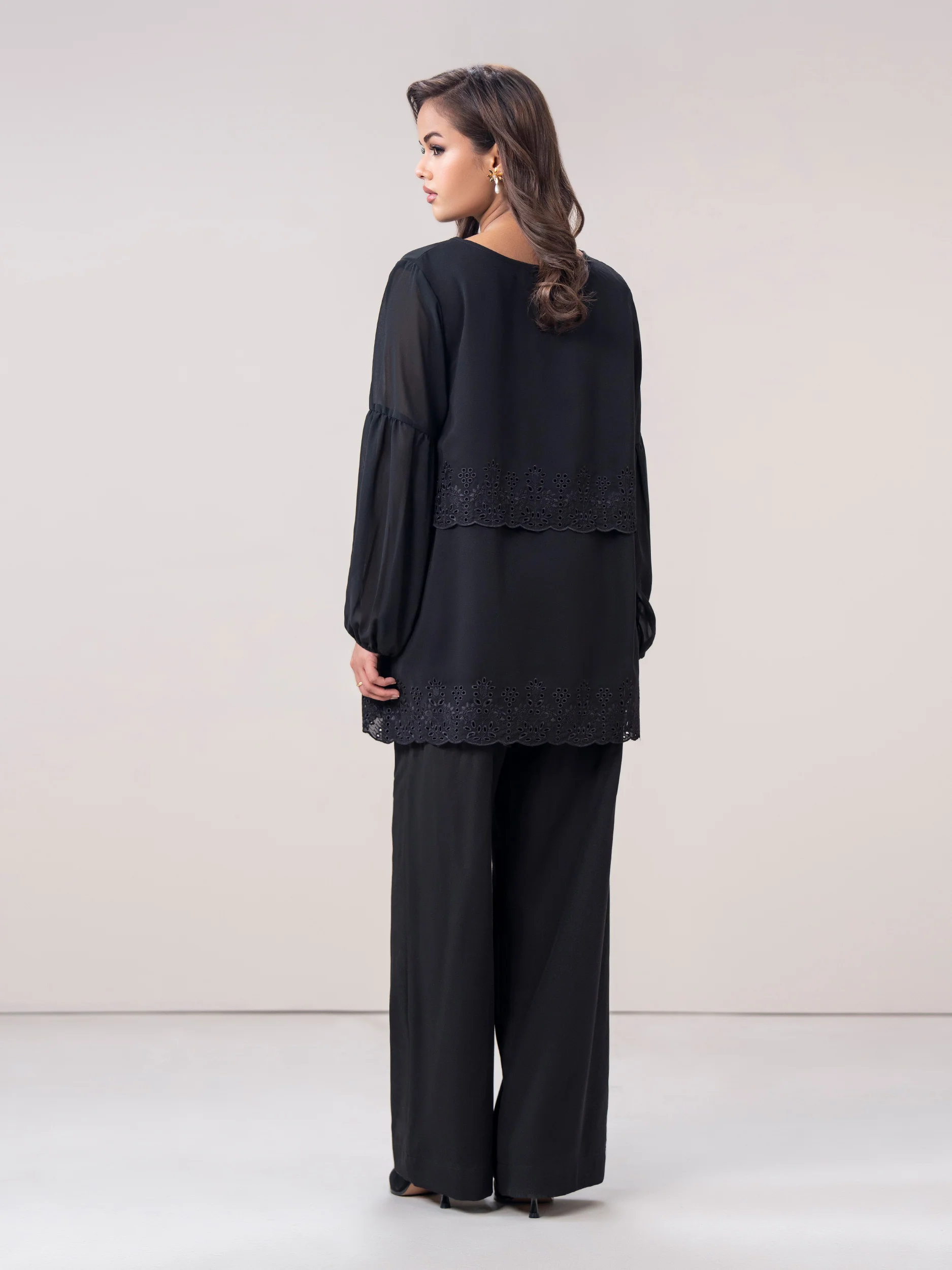 Chiffon Top- Embroidered - Image 4
