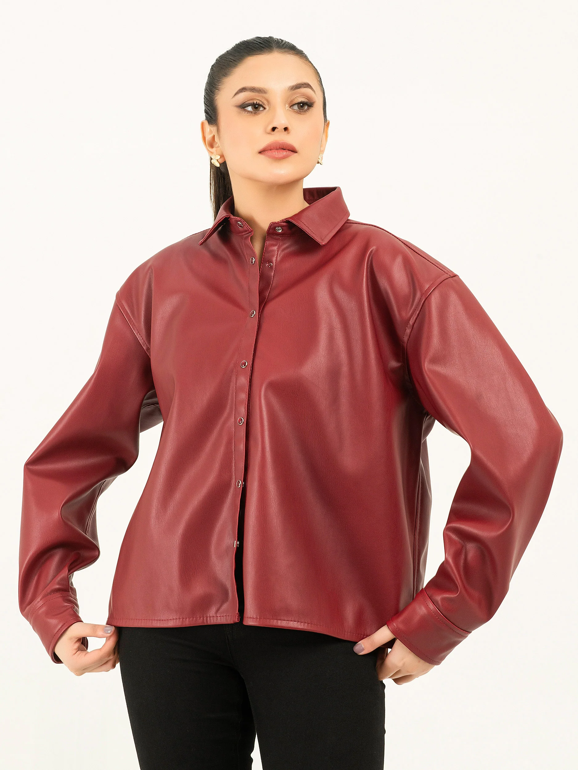 Button Down Shacket - Image 2