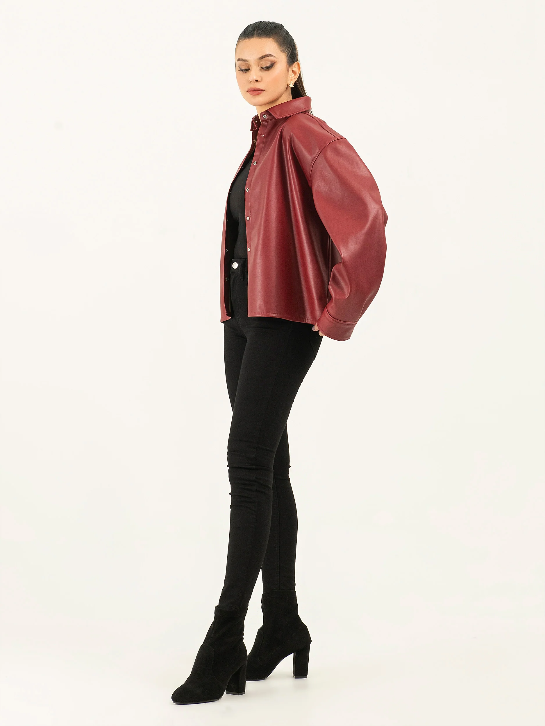 Button Down Shacket - Image 3