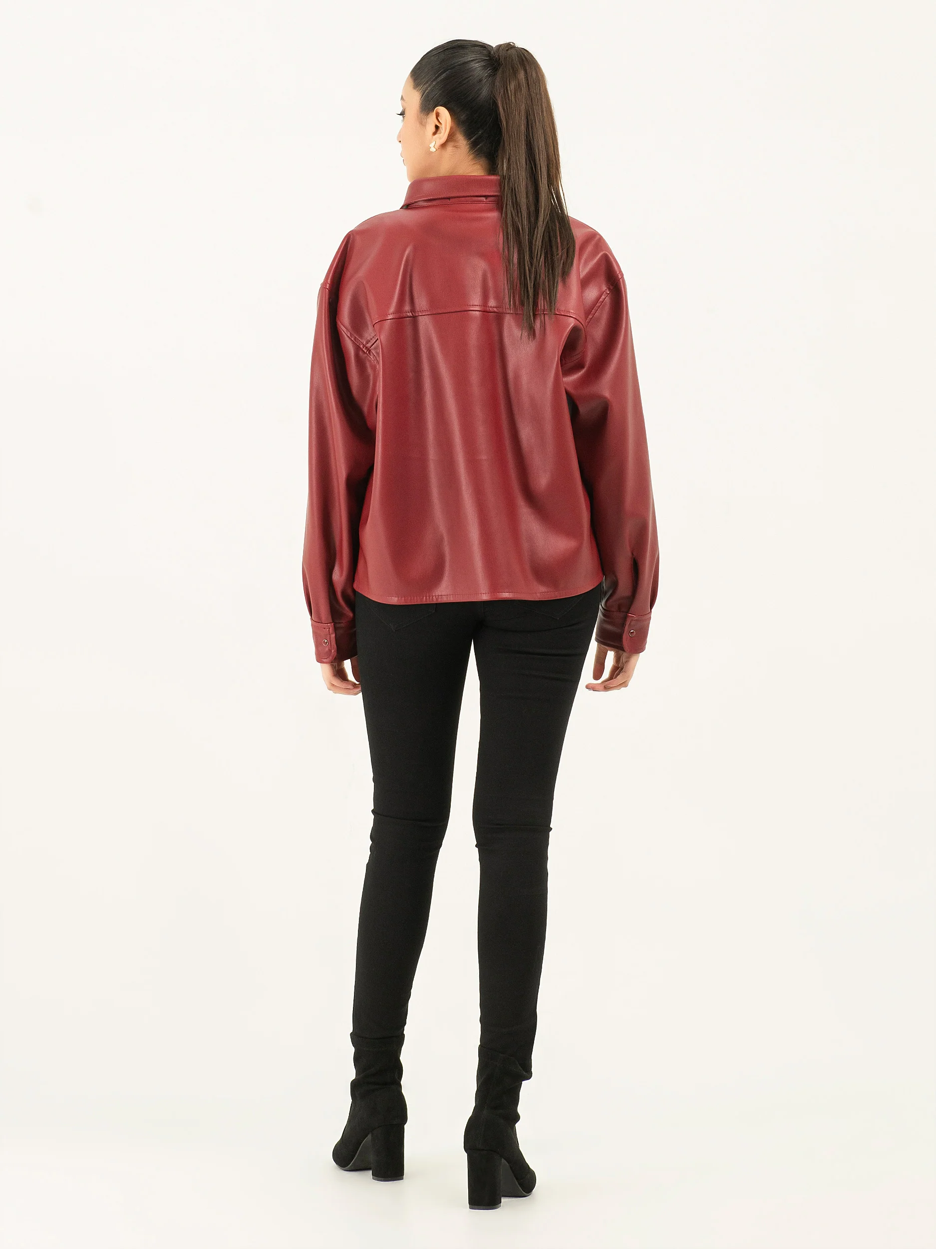 Button Down Shacket - Image 4