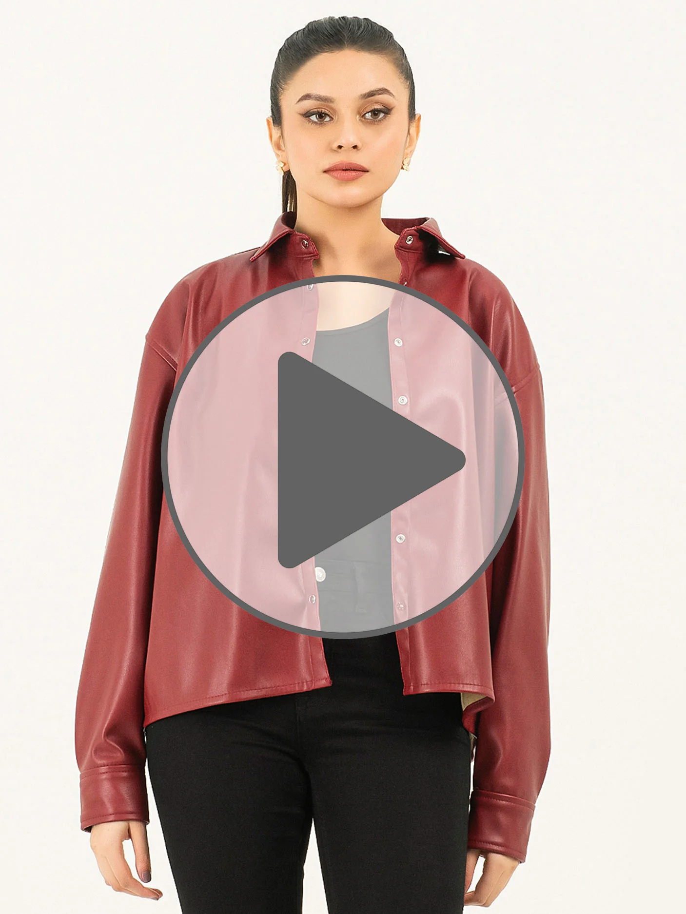 Button Down Shacket - Image 6