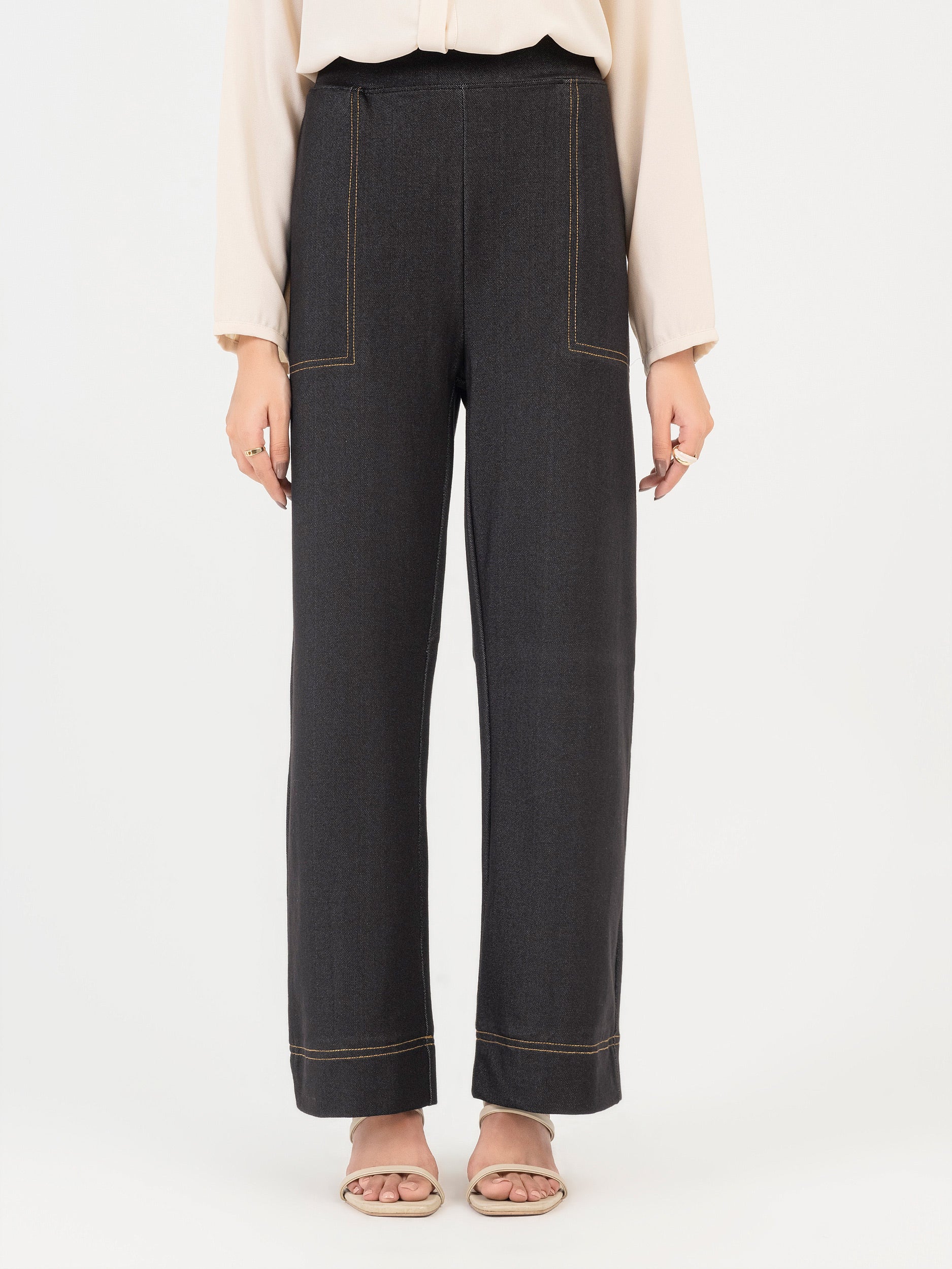Dyed Jersey Pants - Image 3