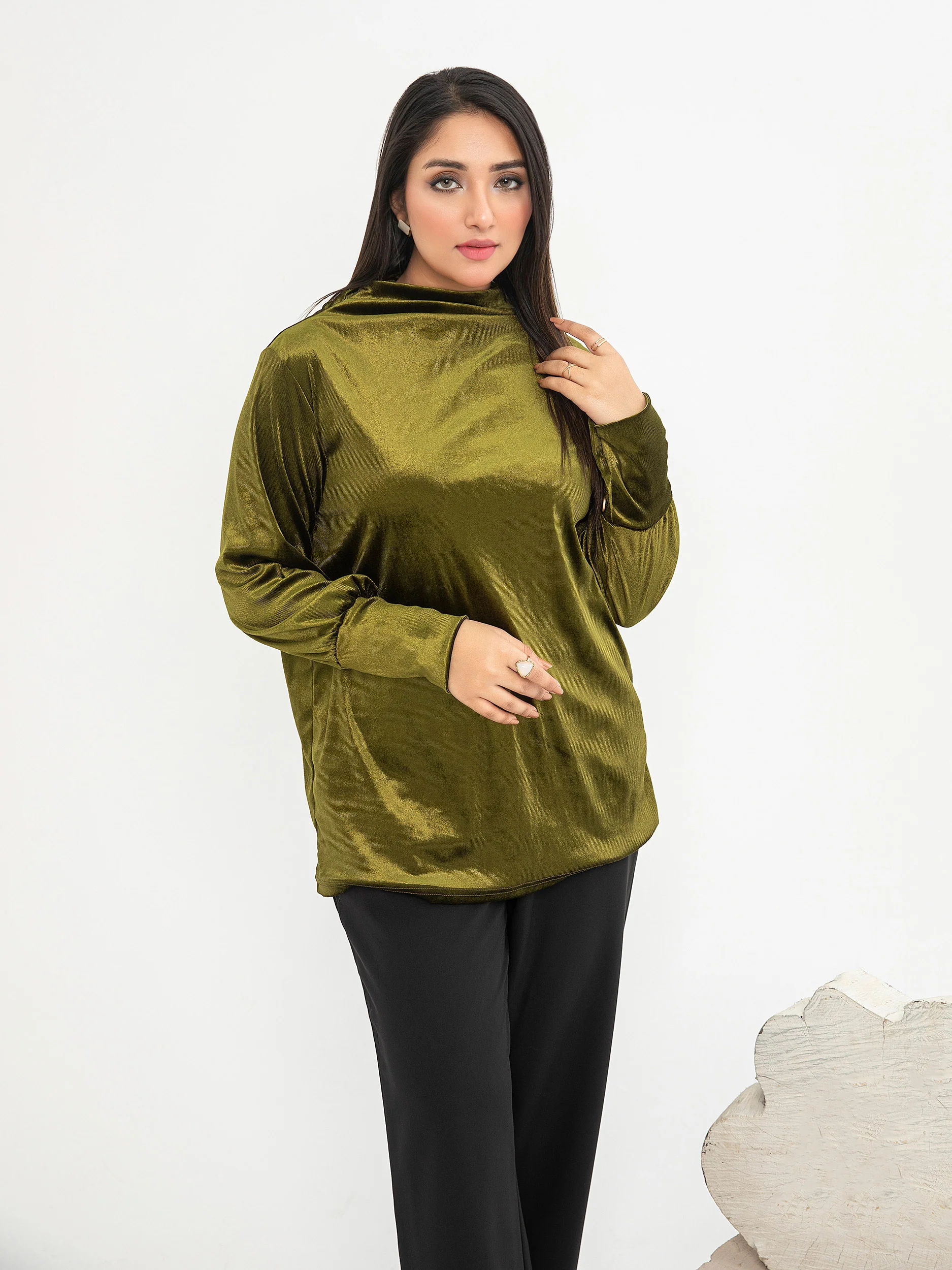 Velvet Top-Dyed - Image 3