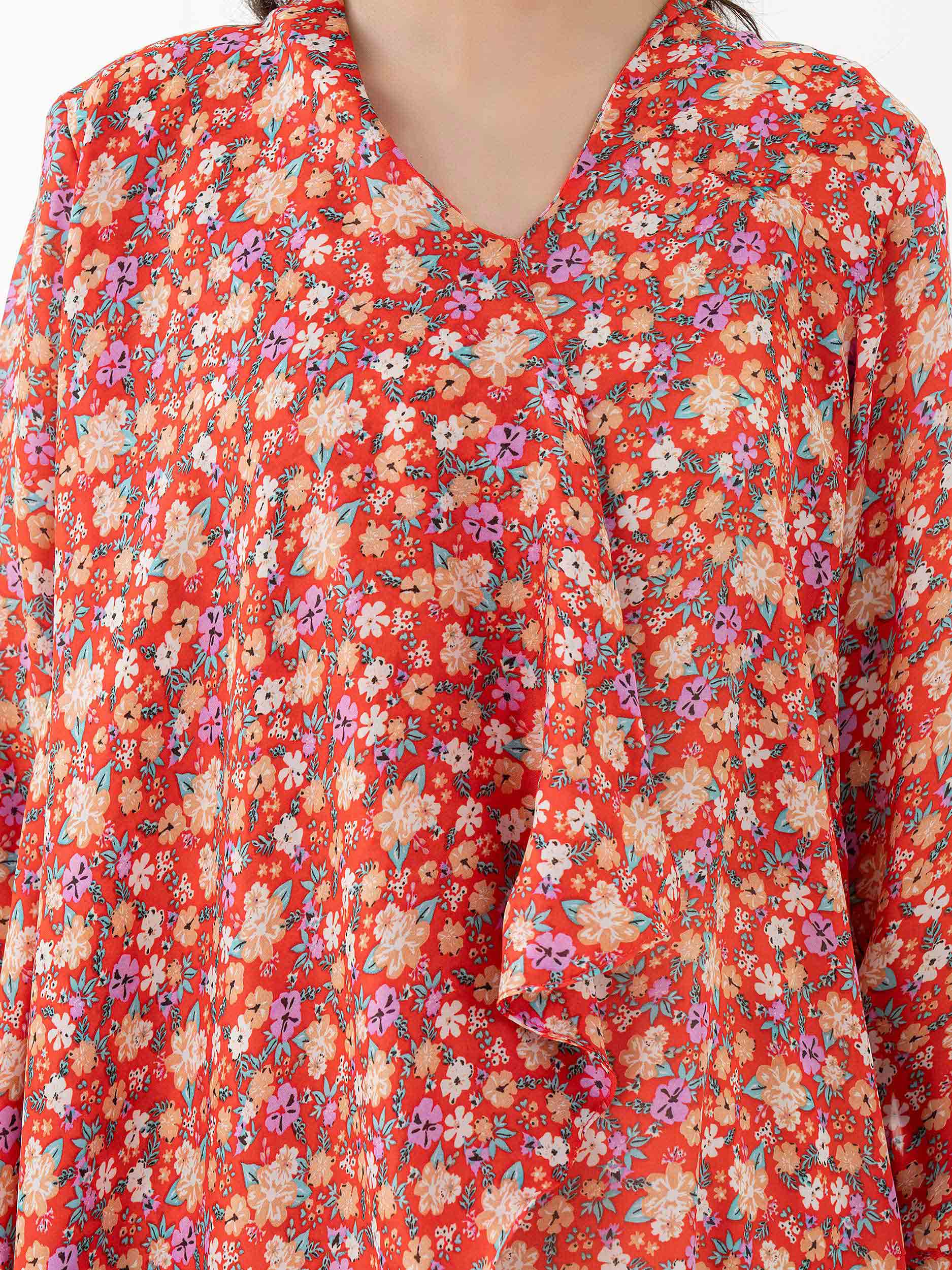 Printed Silk Top - Image 6