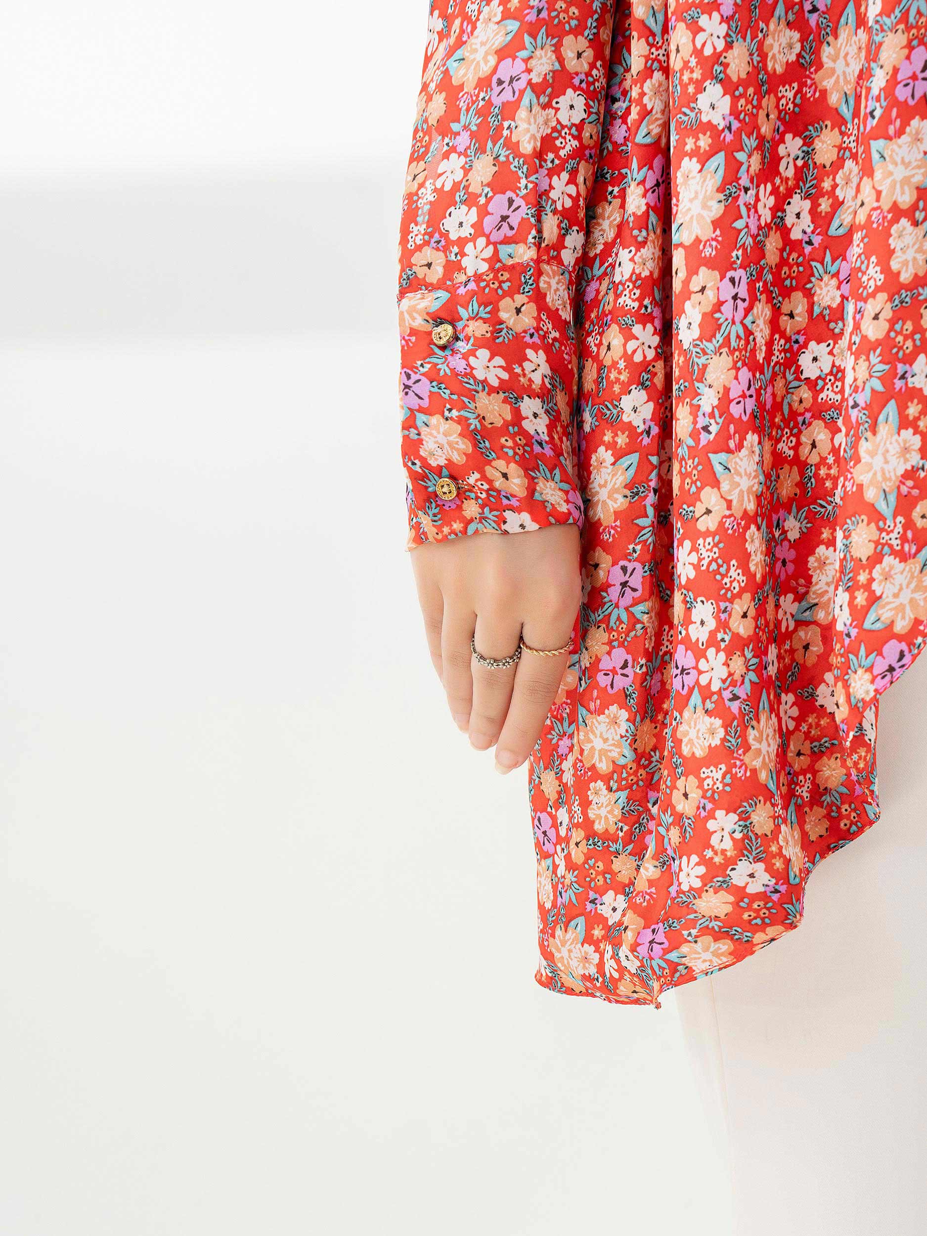 Printed Silk Top - Image 7