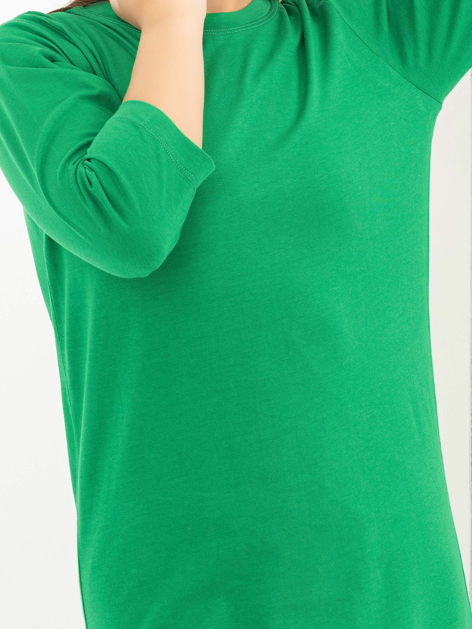 Dyed Jersey Dress - Image 5