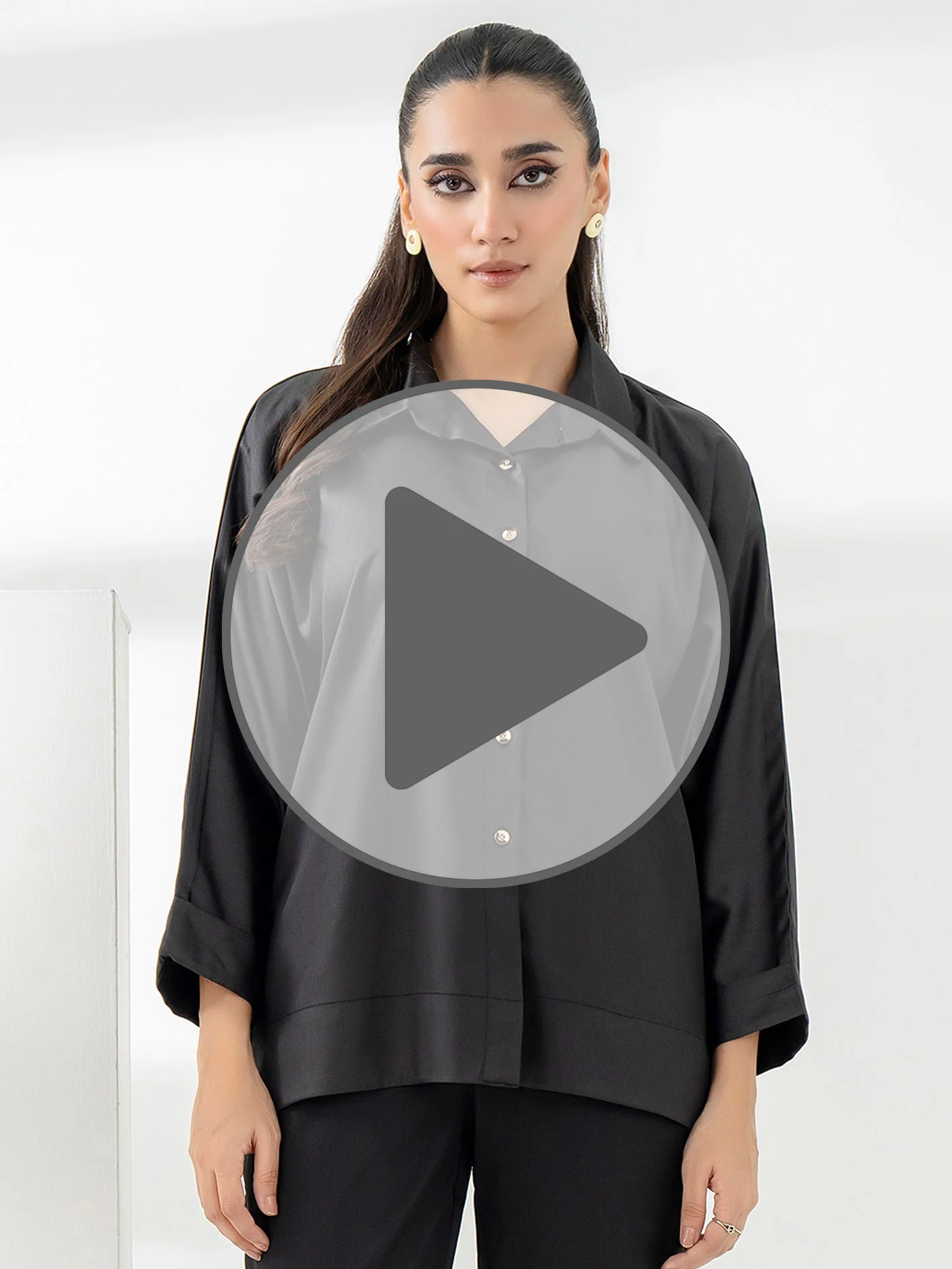Dyed Crepe Top - Image 7