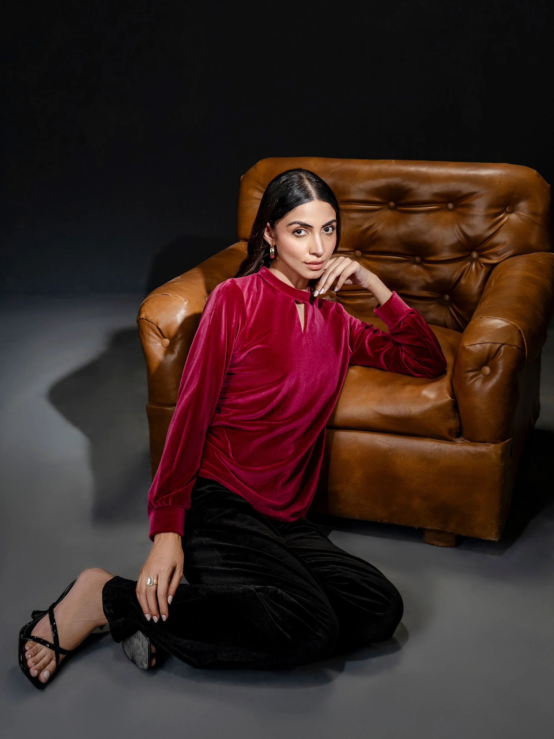 Velour Top - Image 3
