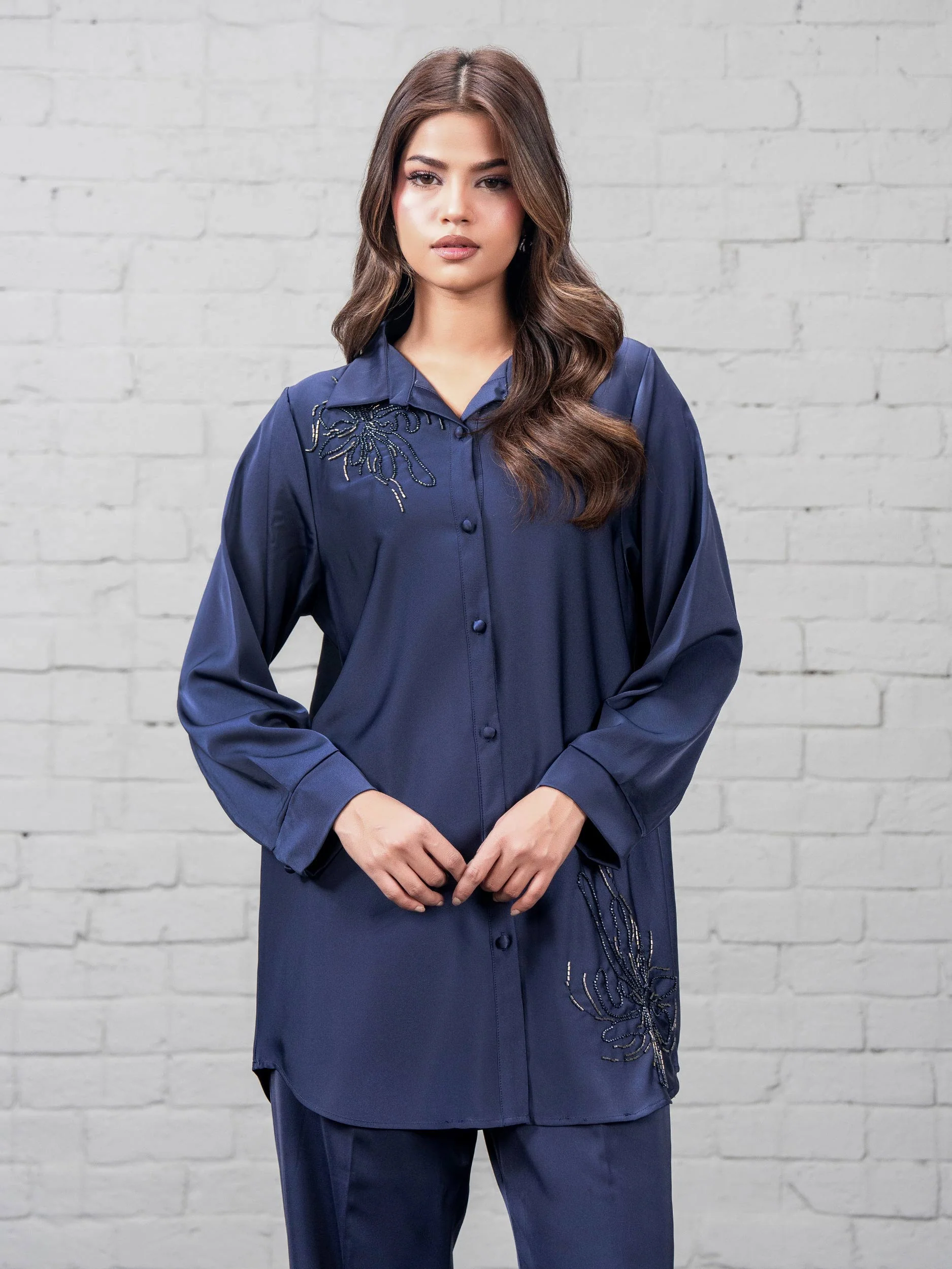 Premium Silk Co-ord set- Embellished - Image 5