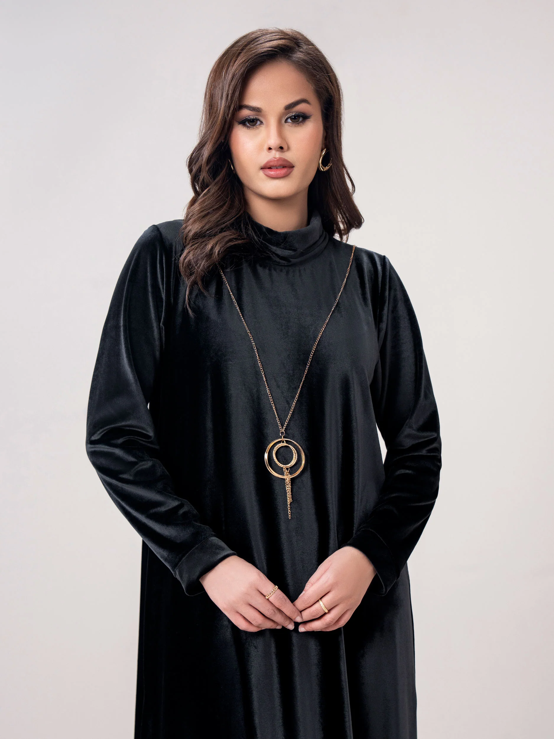 Velour Dress (Pret) - Image 5