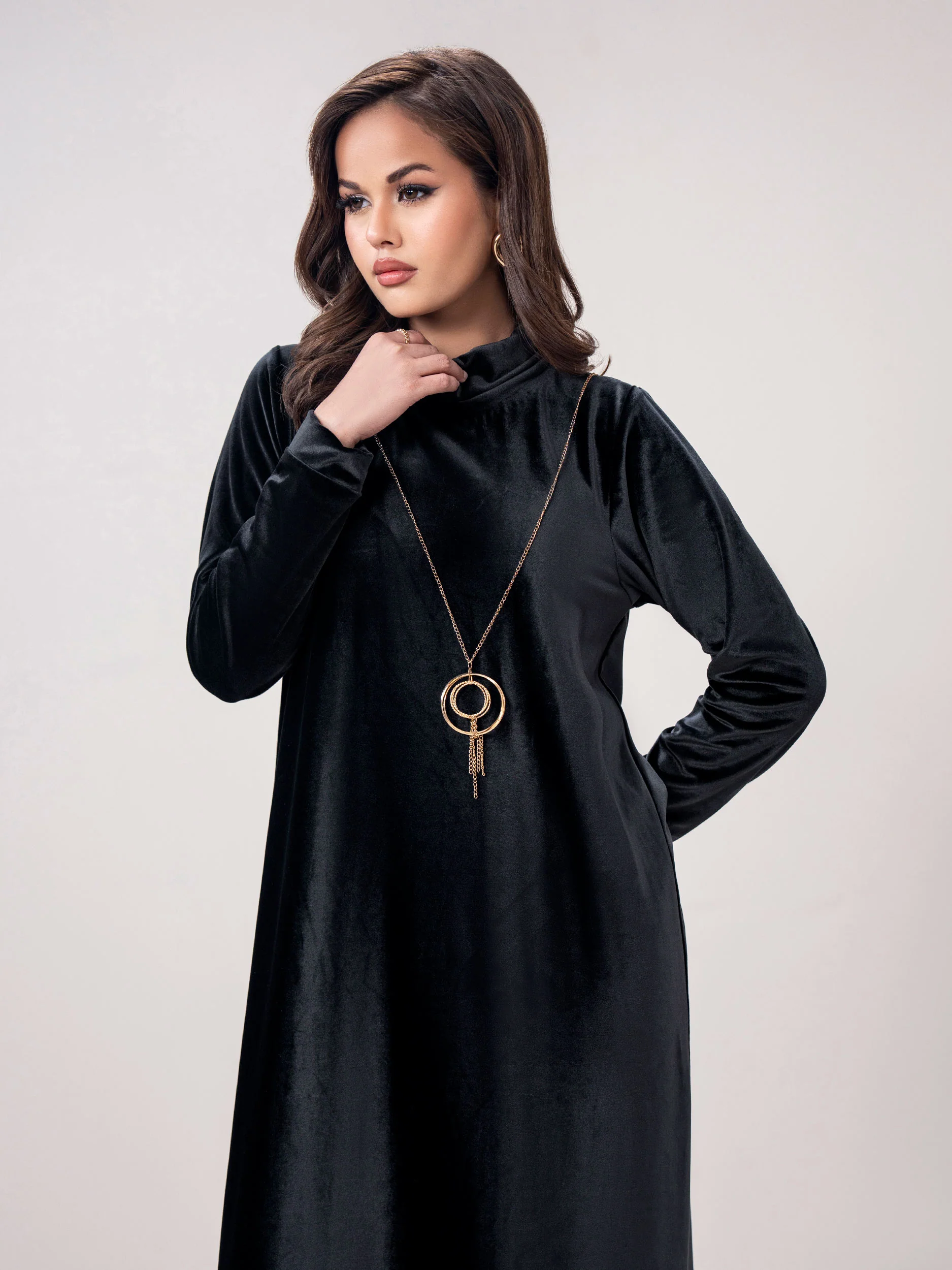 Velour Dress (Pret) - Image 6