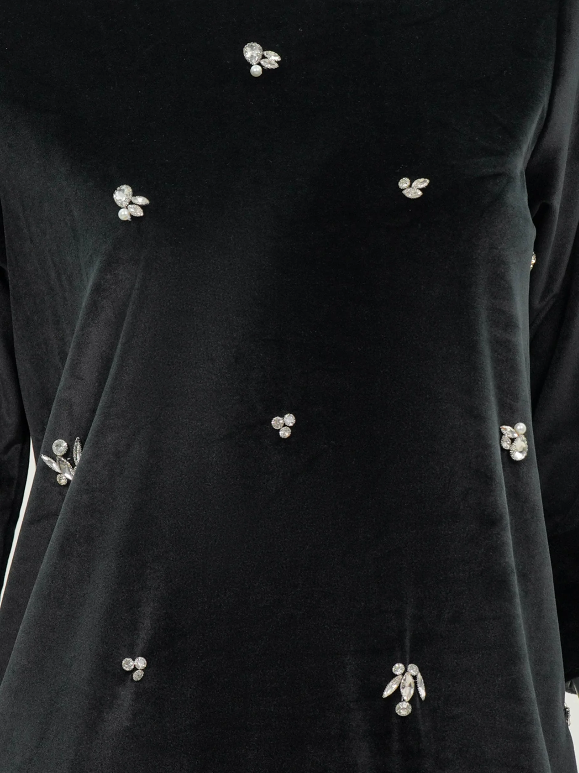 Velour Co-ord Set- Embellished - Image 3