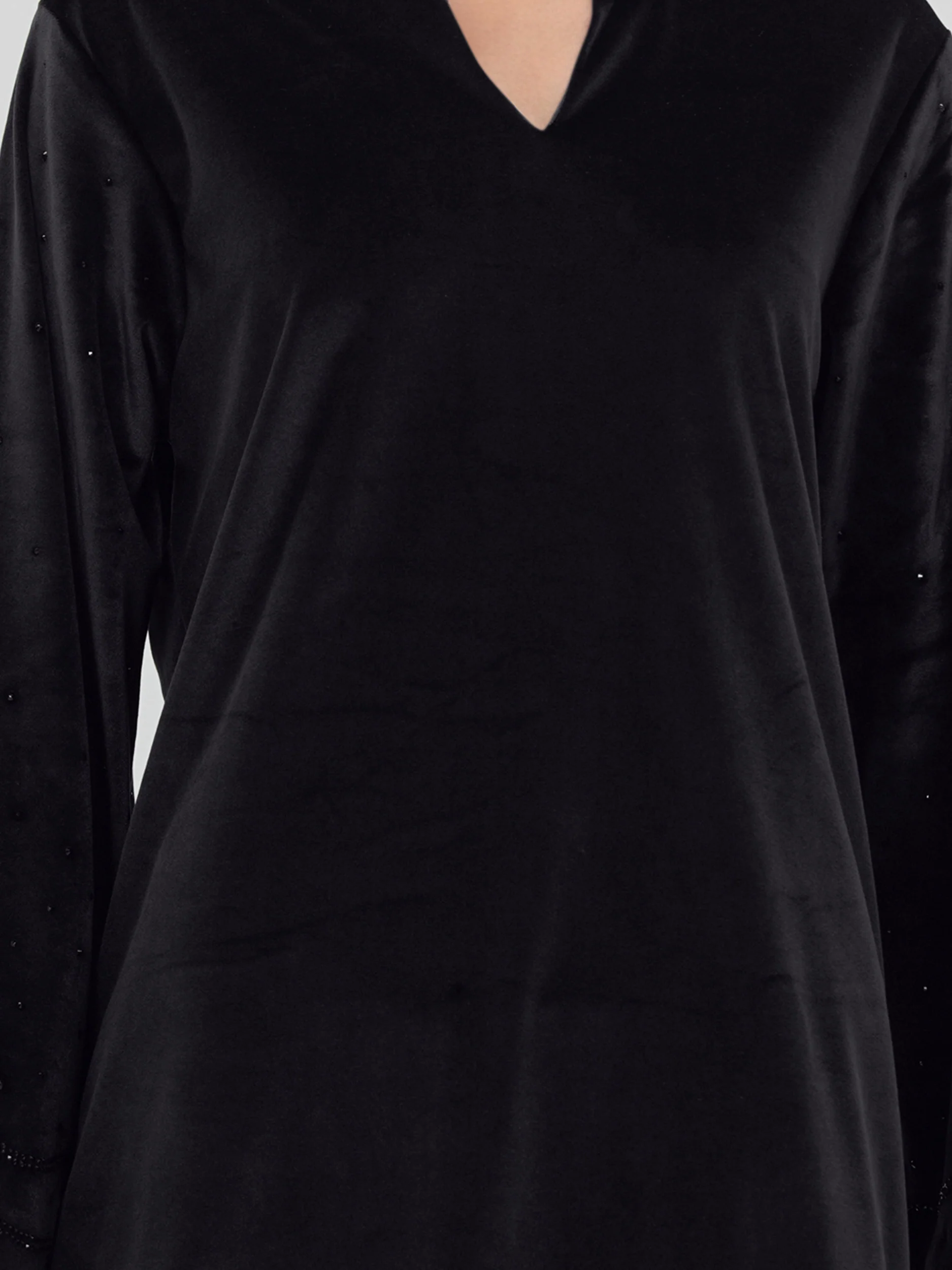 Velour Co-ord Set- Embellished - Image 3