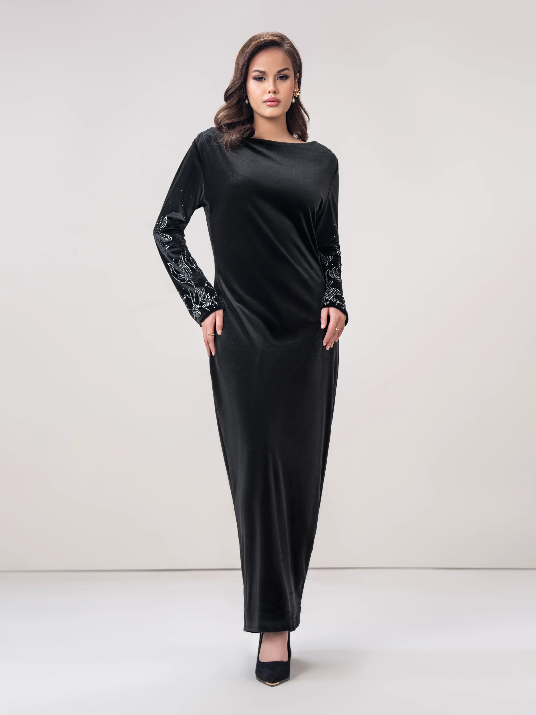 Velour Dress (Pret) - Image 2