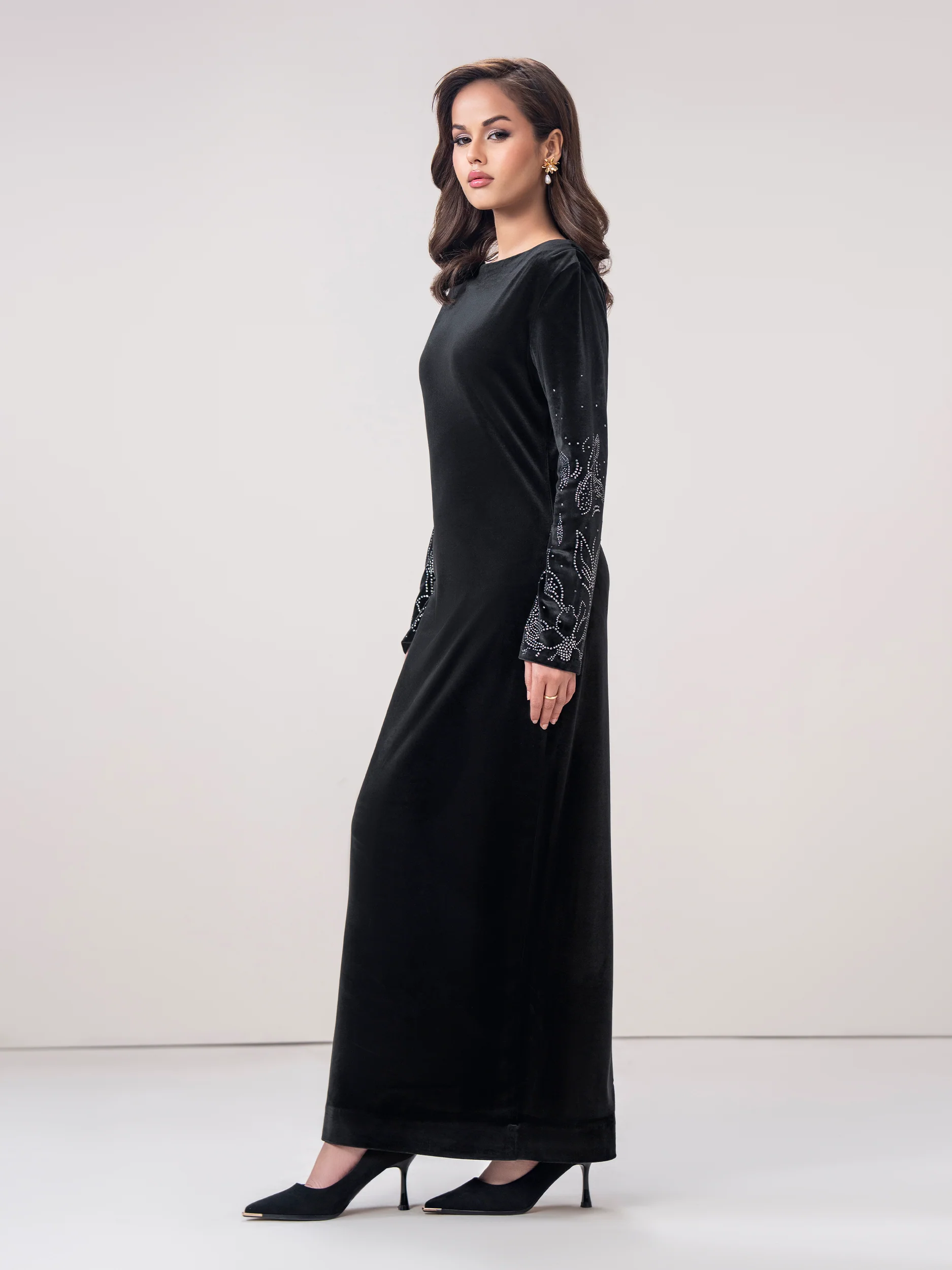 Velour Dress (Pret) - Image 3