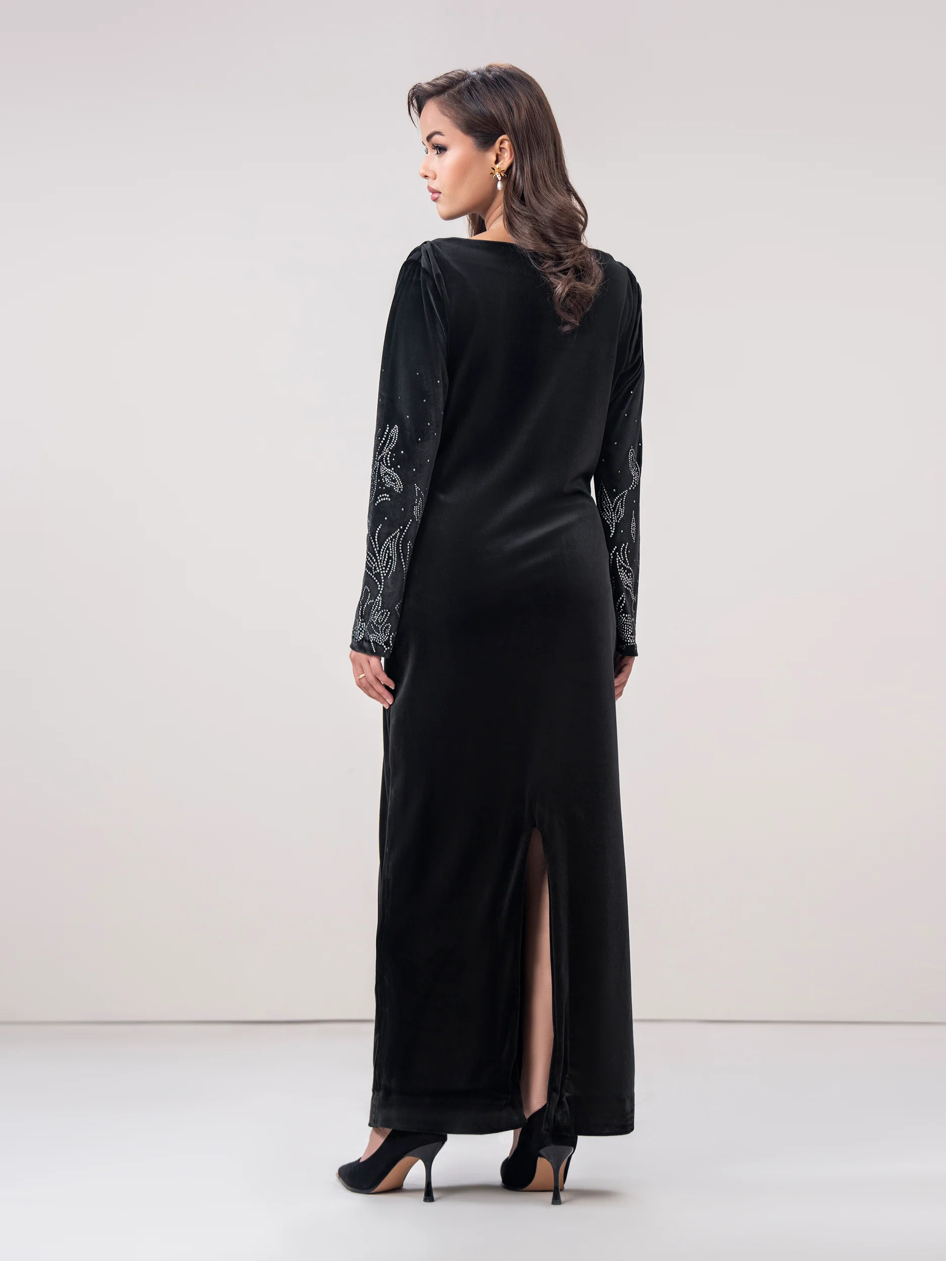 Velour Dress (Pret) - Image 4
